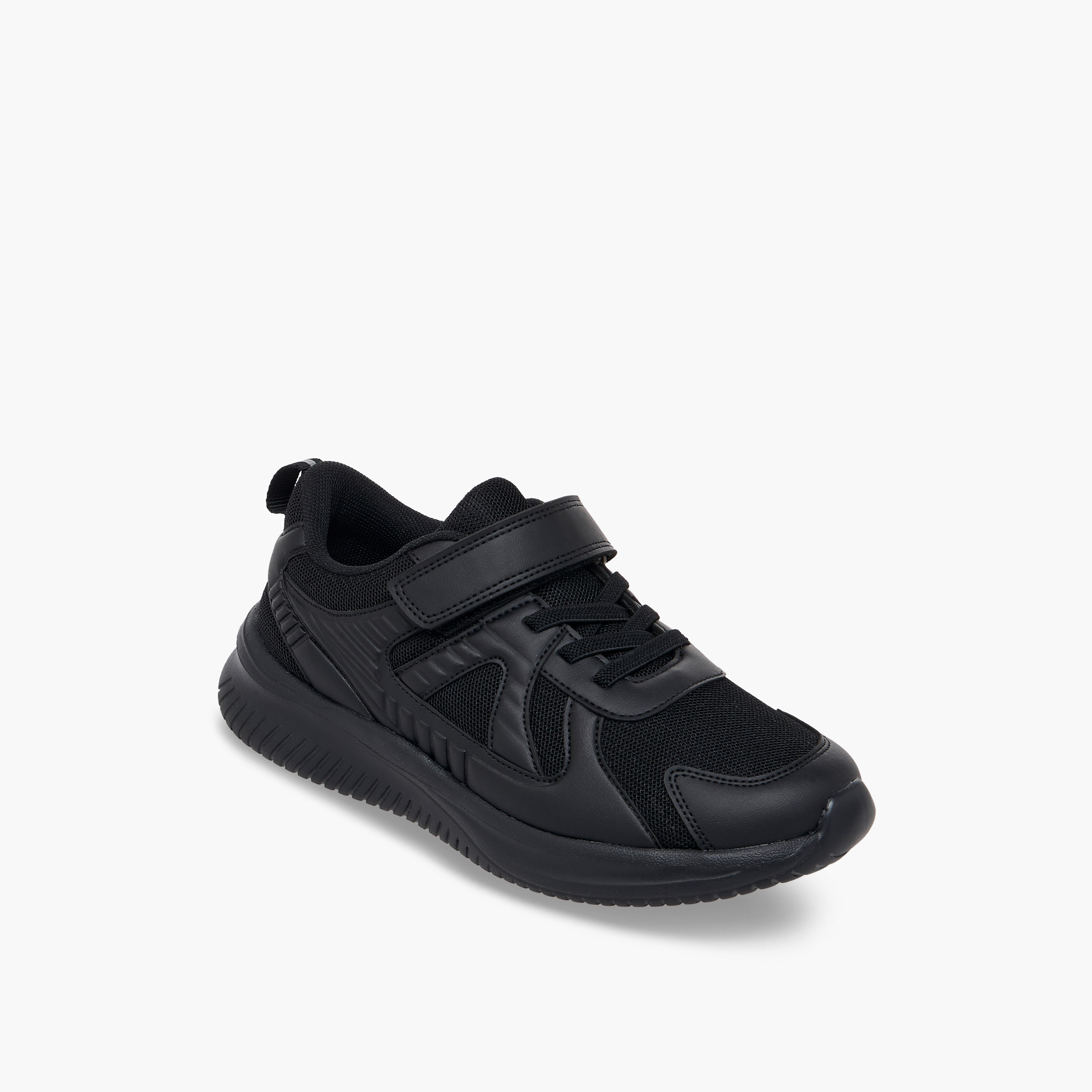حذاء مدرسي للأطفال بشريط إغلاق لاصق من إل بي إل من شو إكسبريس-boys-shoes-schoolshoes-image-2