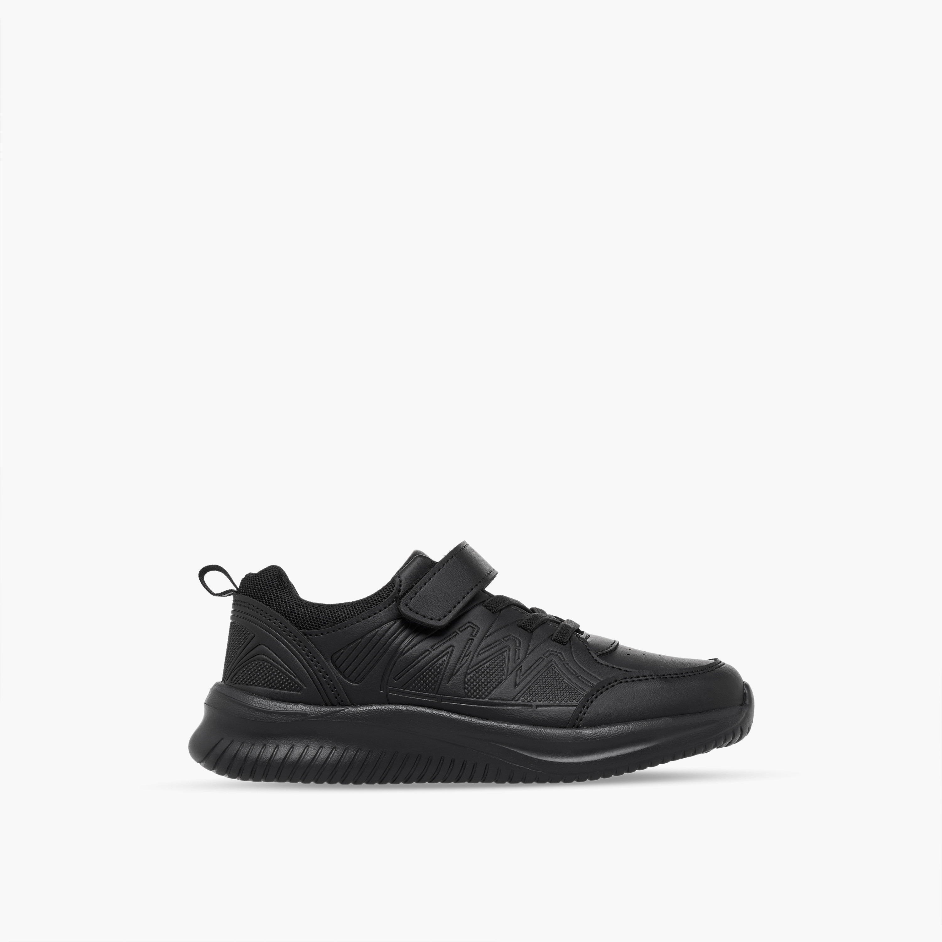 حذاء مدرسي بشريط إغلاق للأطفال من أل بي أل من شو إكسبريس-boys-shoes-schoolshoes-image-3