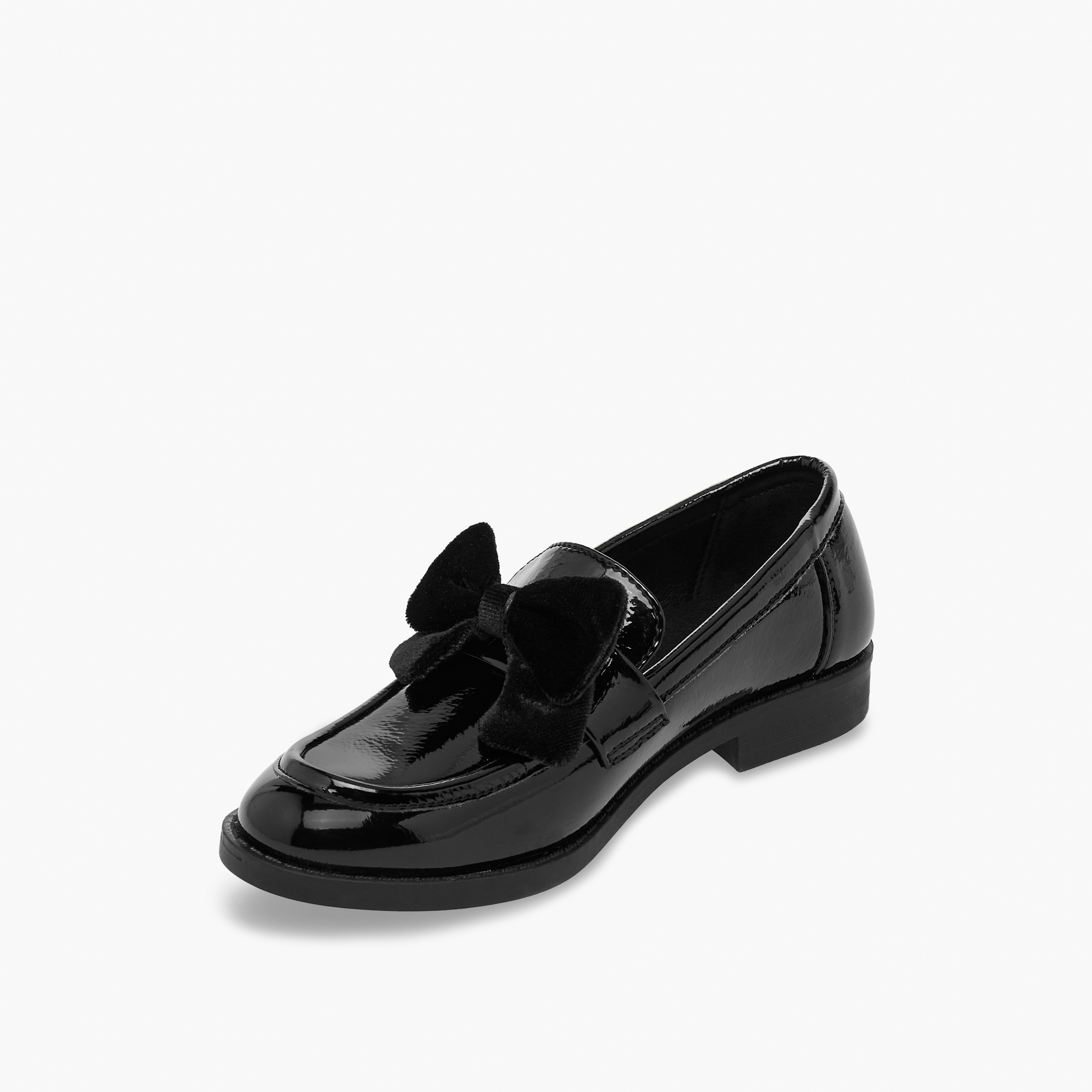 Flora Bella Girls Slip-On School Shoes-girls-shoes-schoolshoes-image-4