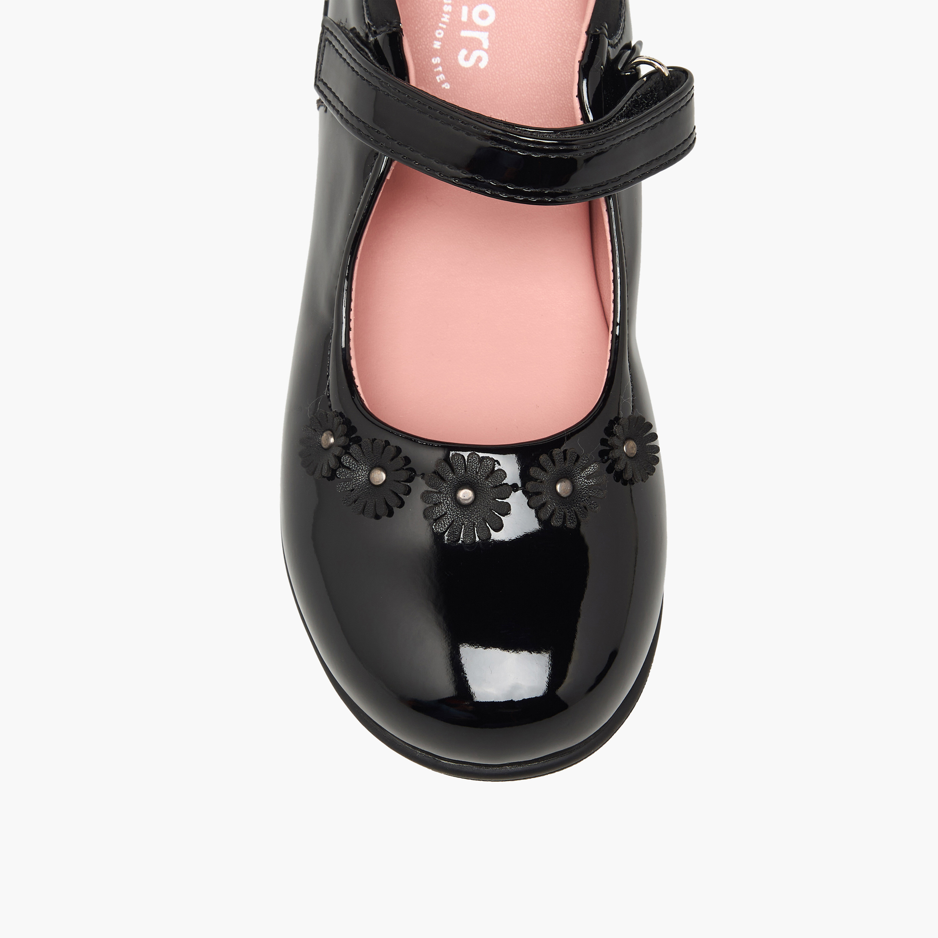 Juniors Girls Floral Accent School Shoes-girls-shoes-maryjanes-image-3