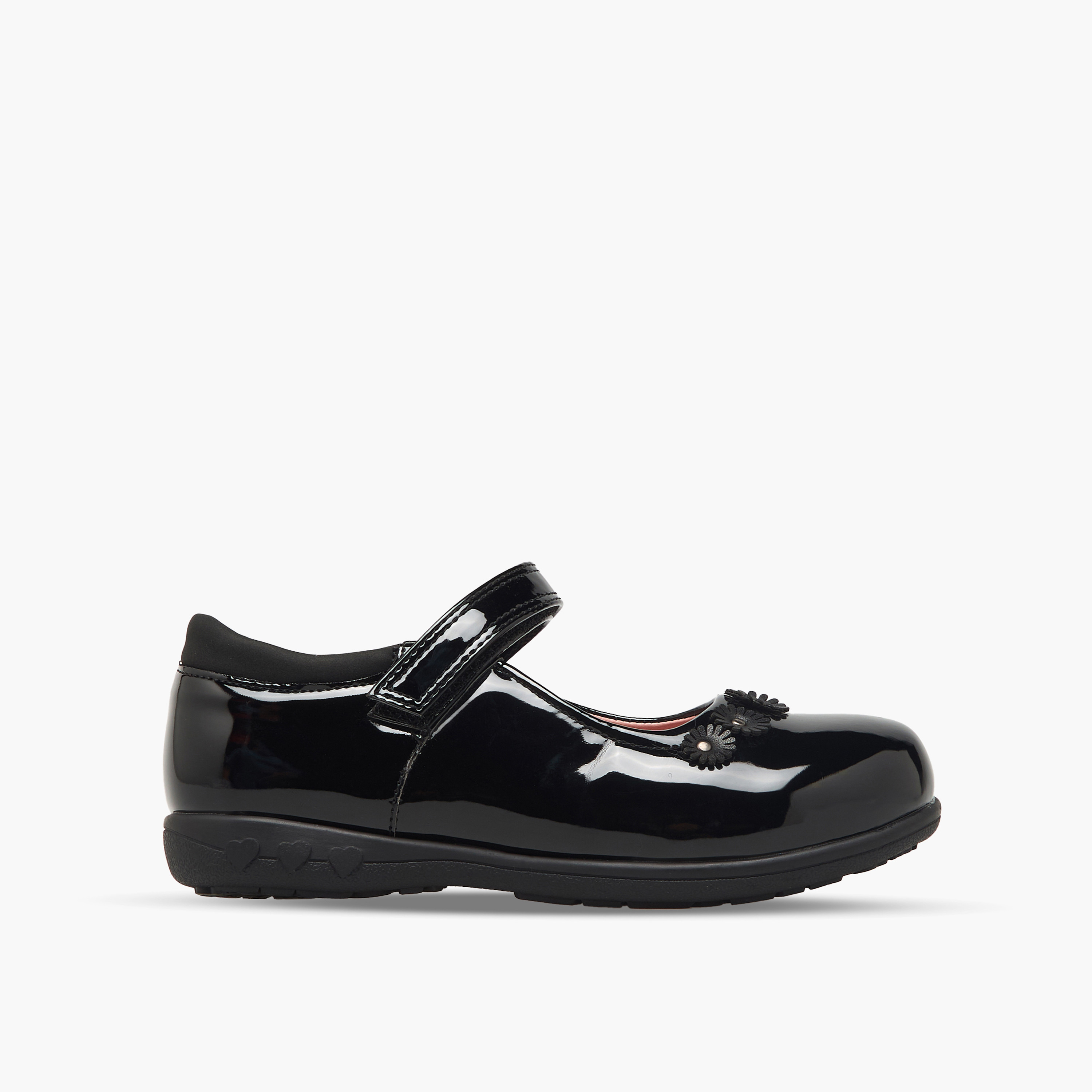 Juniors Girls Floral Accent School Shoes-girls-shoes-maryjanes-image-4