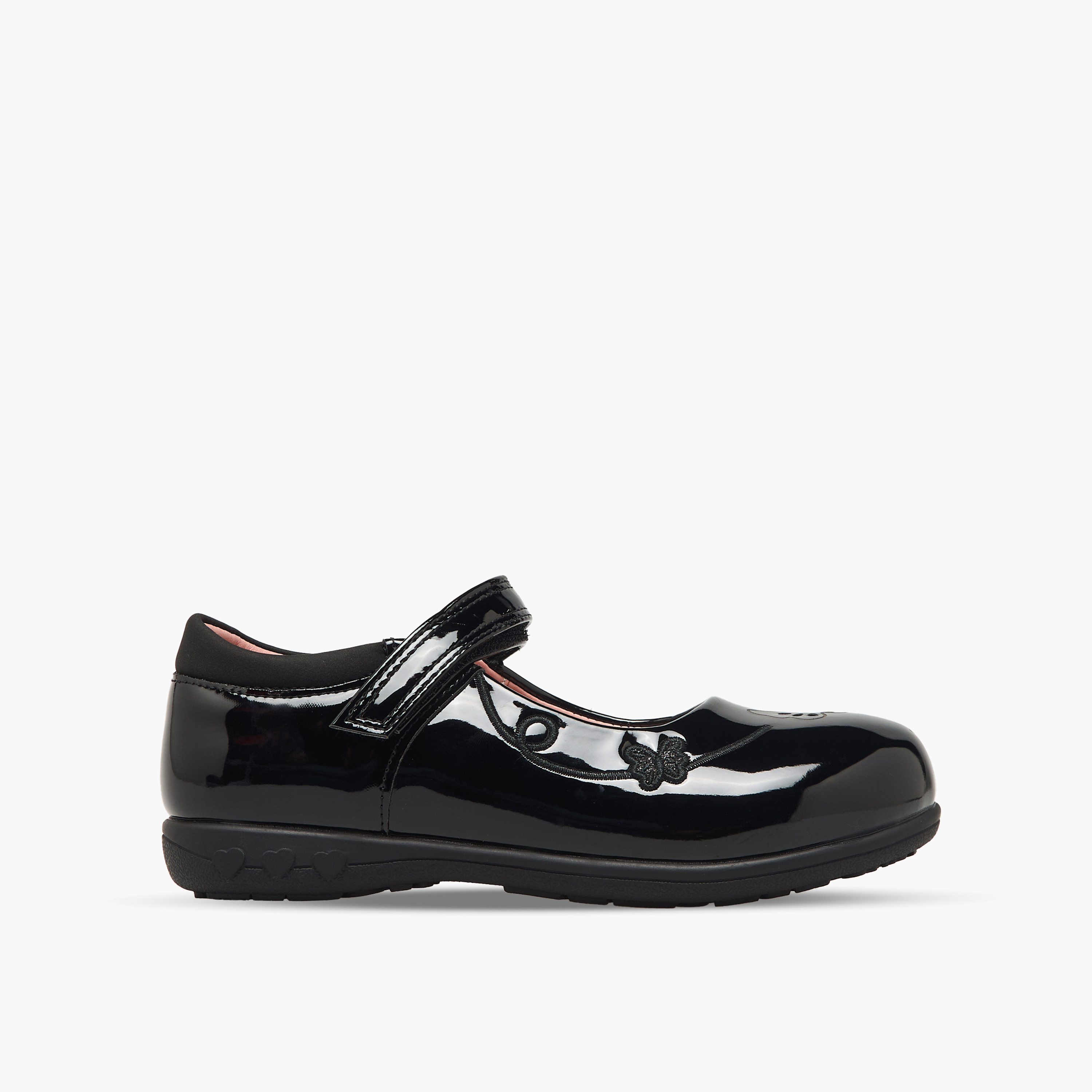 حذاء مدرسي بشريط إغلاق لاصق للبنات من جونيورز-girls-shoes-schoolshoes-image-4