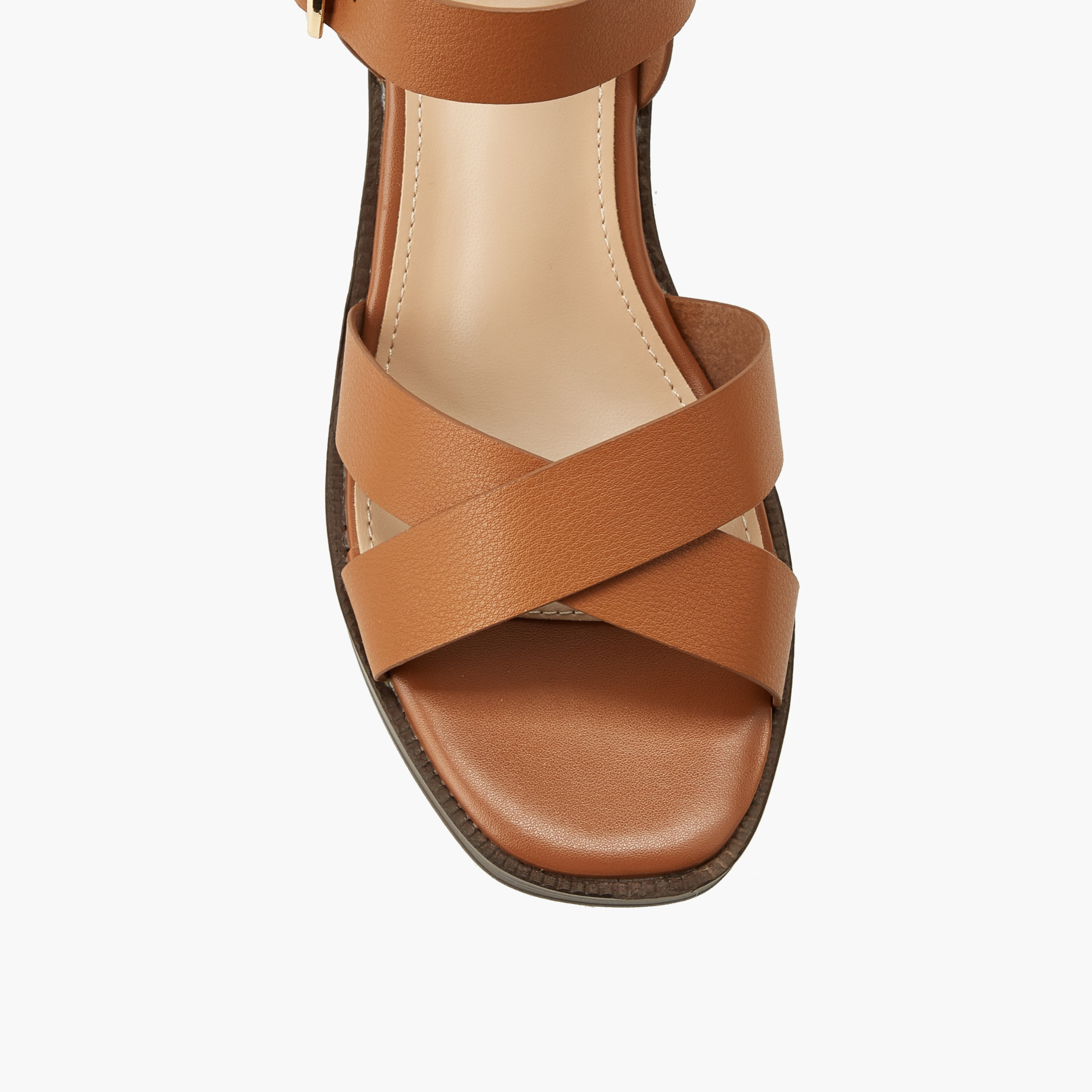 Surestep Women Cross Strap Block Sandals-women-shoes-sandals-heeled-image-4