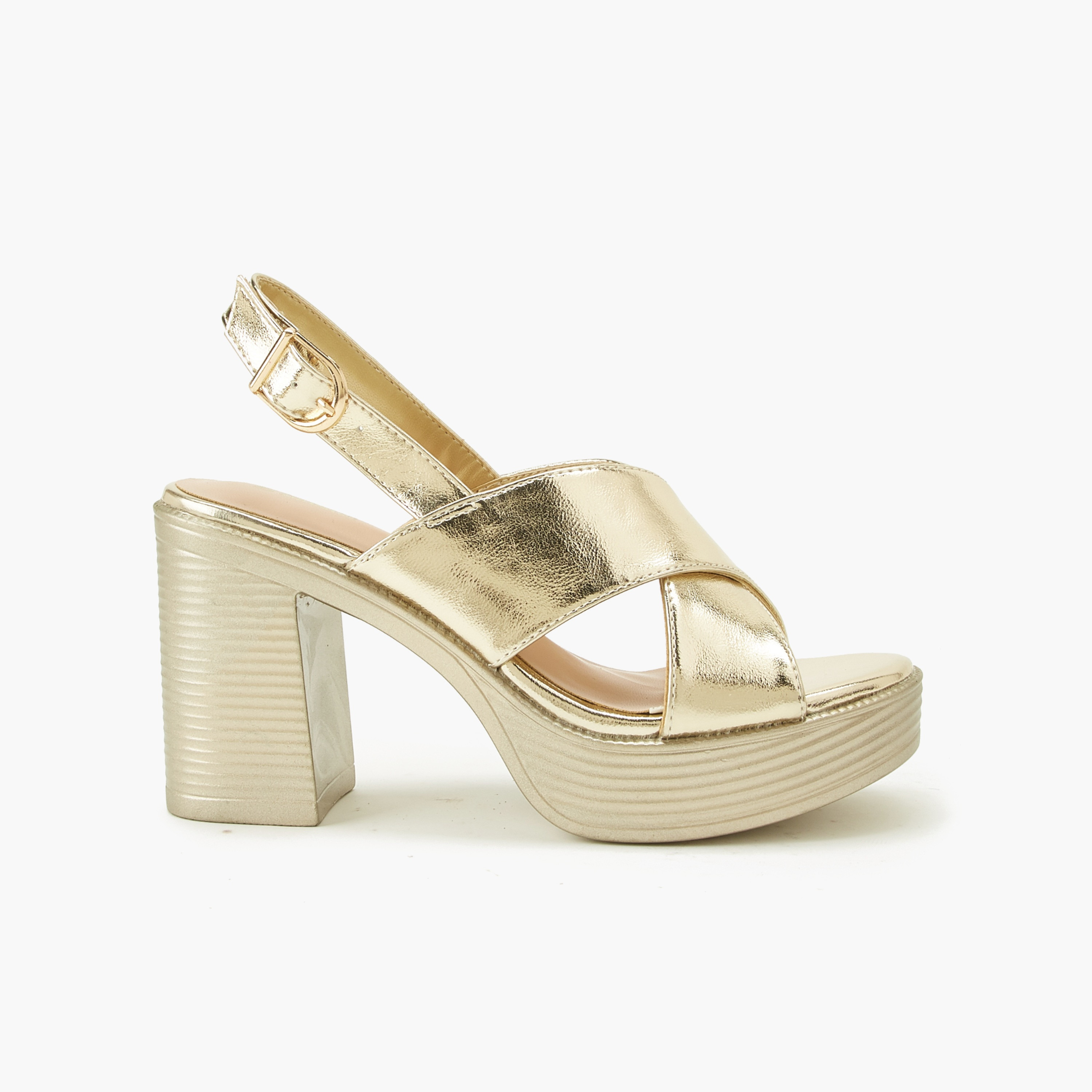 Surestep Women Cross Strap Block Heel Sandals-women-shoes-sandals-heeled-image-3