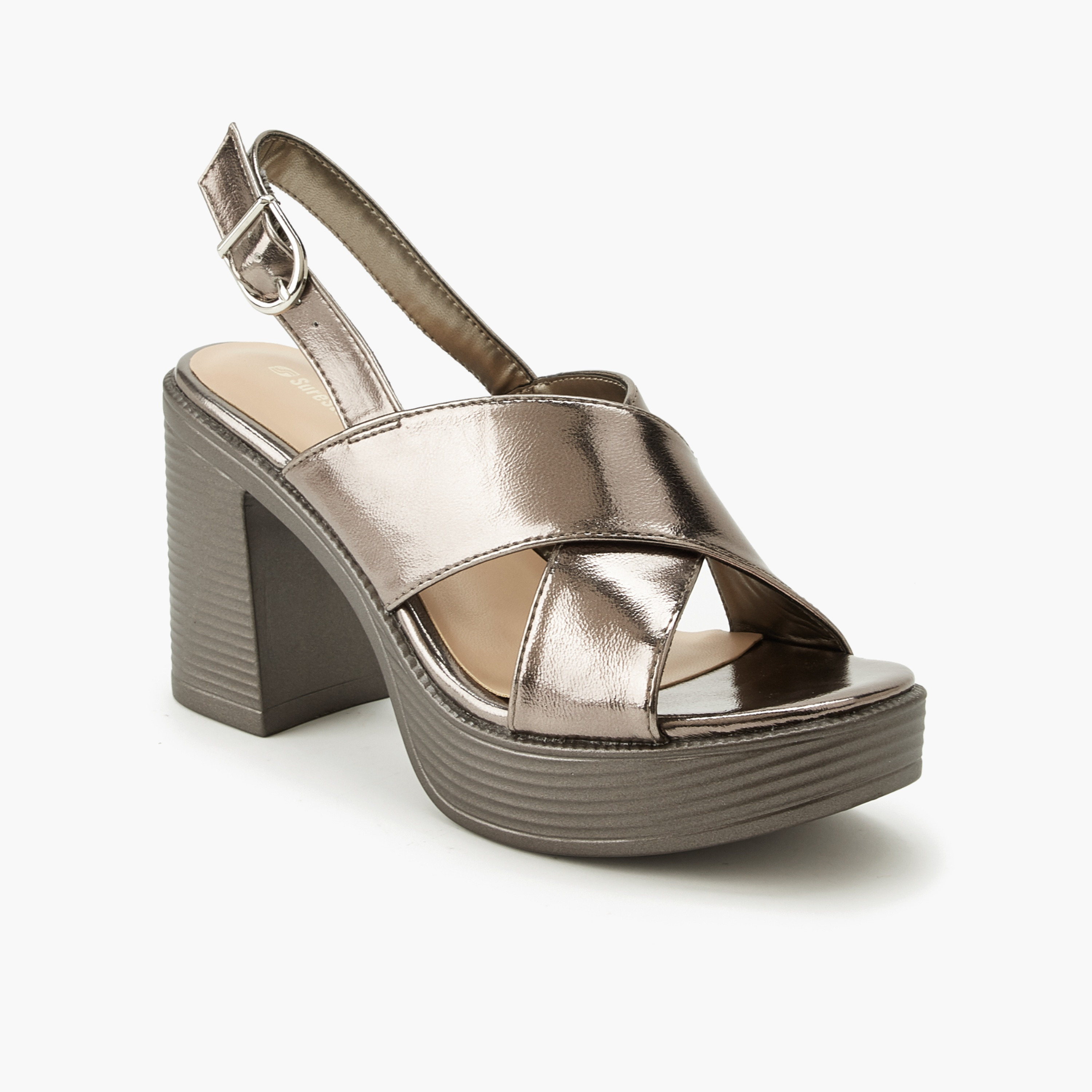 صندل للنساء بكعب عريض وسيور متقاطعة من شورستيب-women-shoes-sandals-heeled-image-2