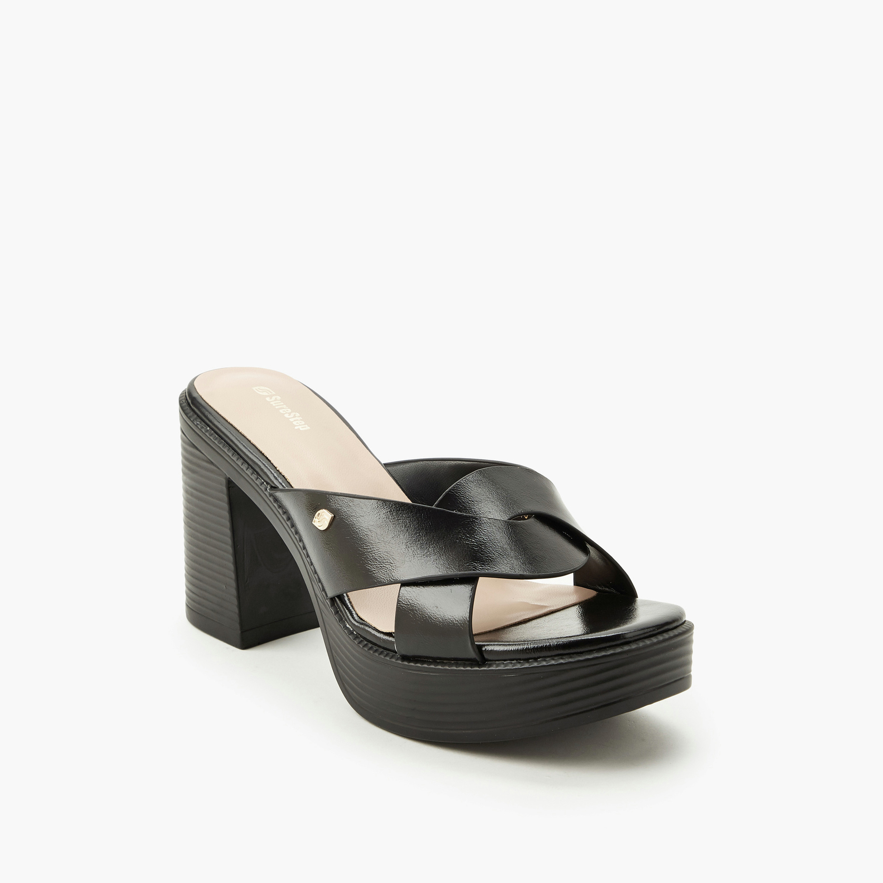 Surestep Women Block Heel Sandals-women-shoes-sandals-heeled-image-2
