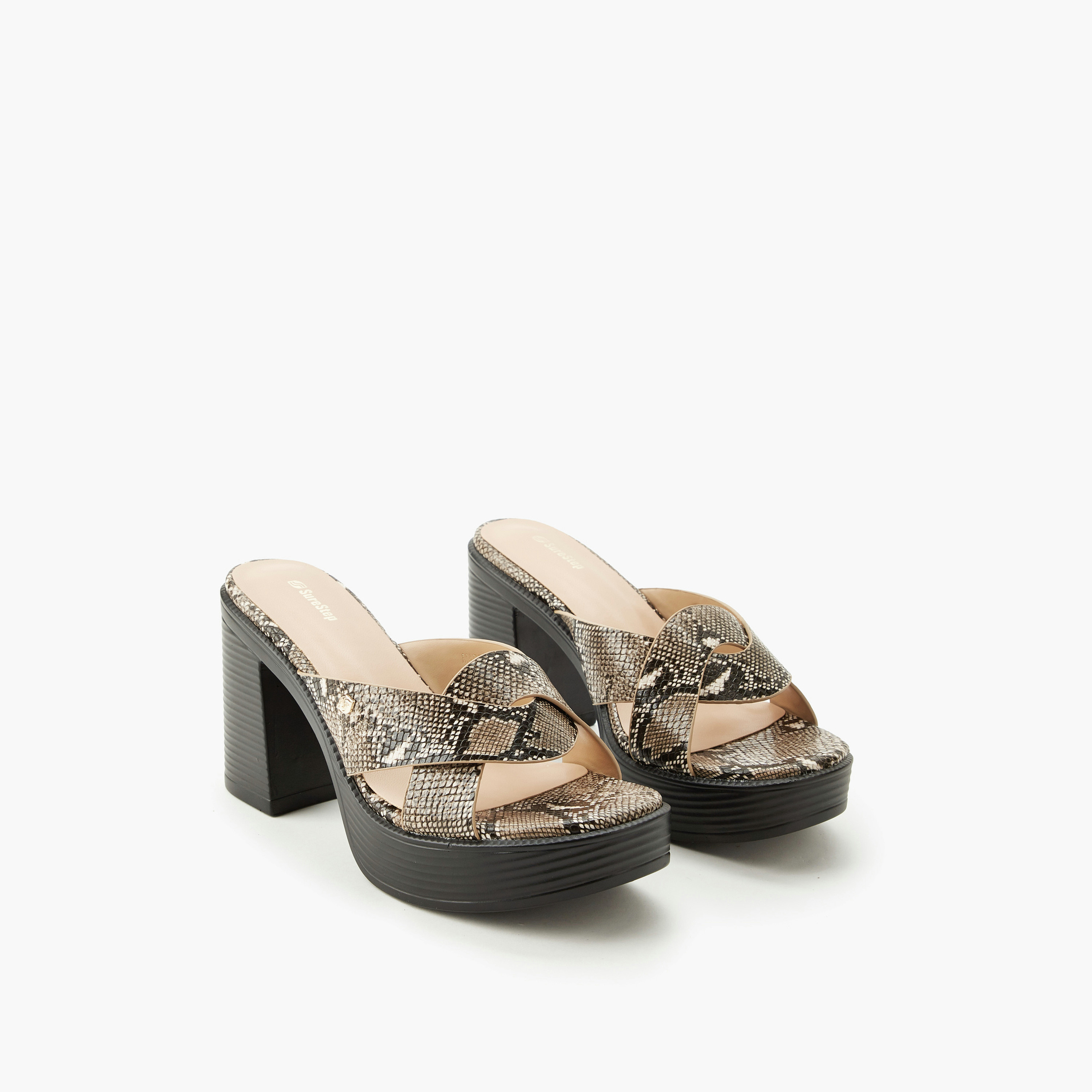 Surestep Women Block Heel Sandals-women-shoes-sandals-heeled-image-1