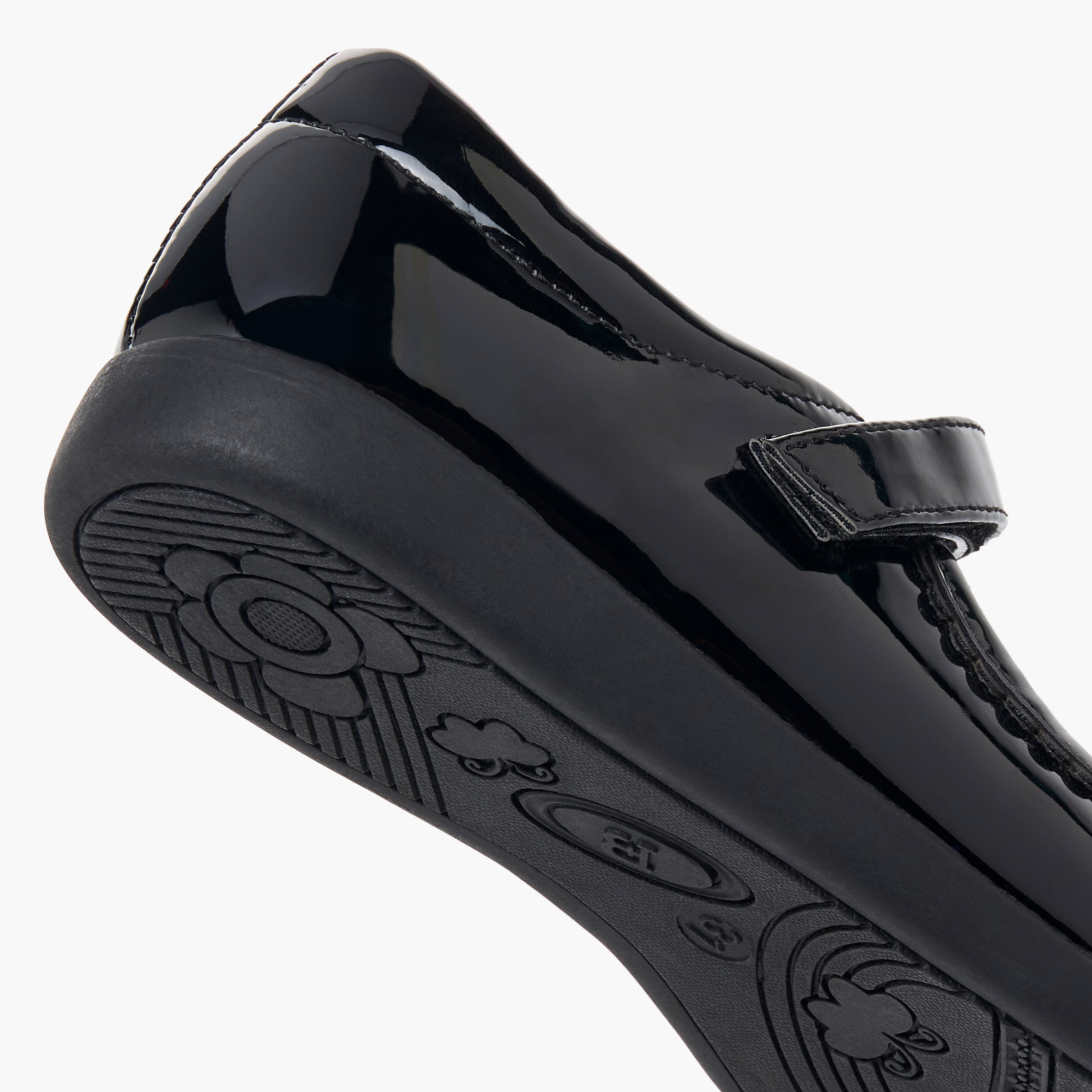 حذاء ماري جين مدرسي بشريط إغلاق لاصق للبنات من فلورا بيلا-girls-shoes-maryjanes-image-10