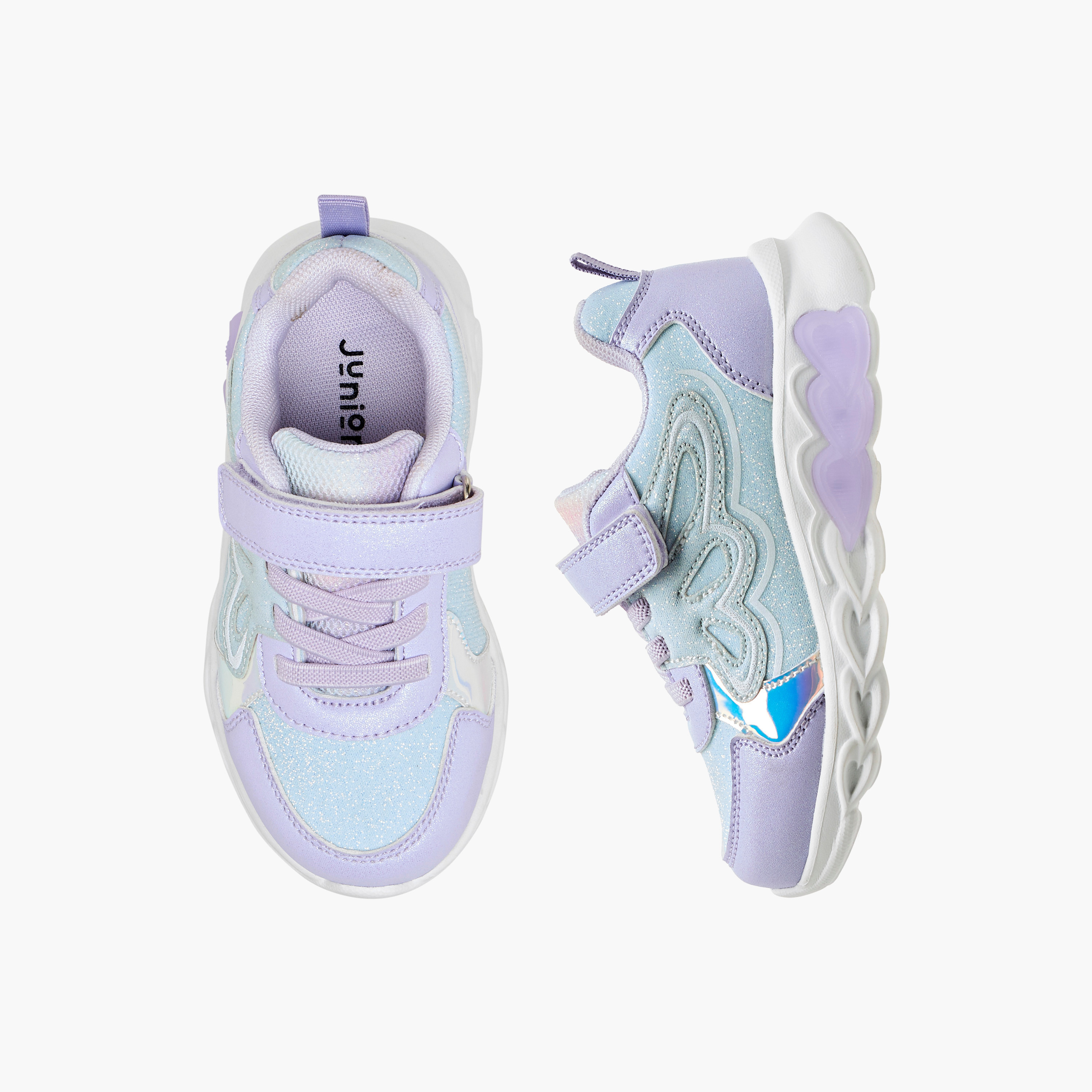 حذاء سنيكرز مضيء للبنات من جونيورز-girls-shoes-sneakers-image-1