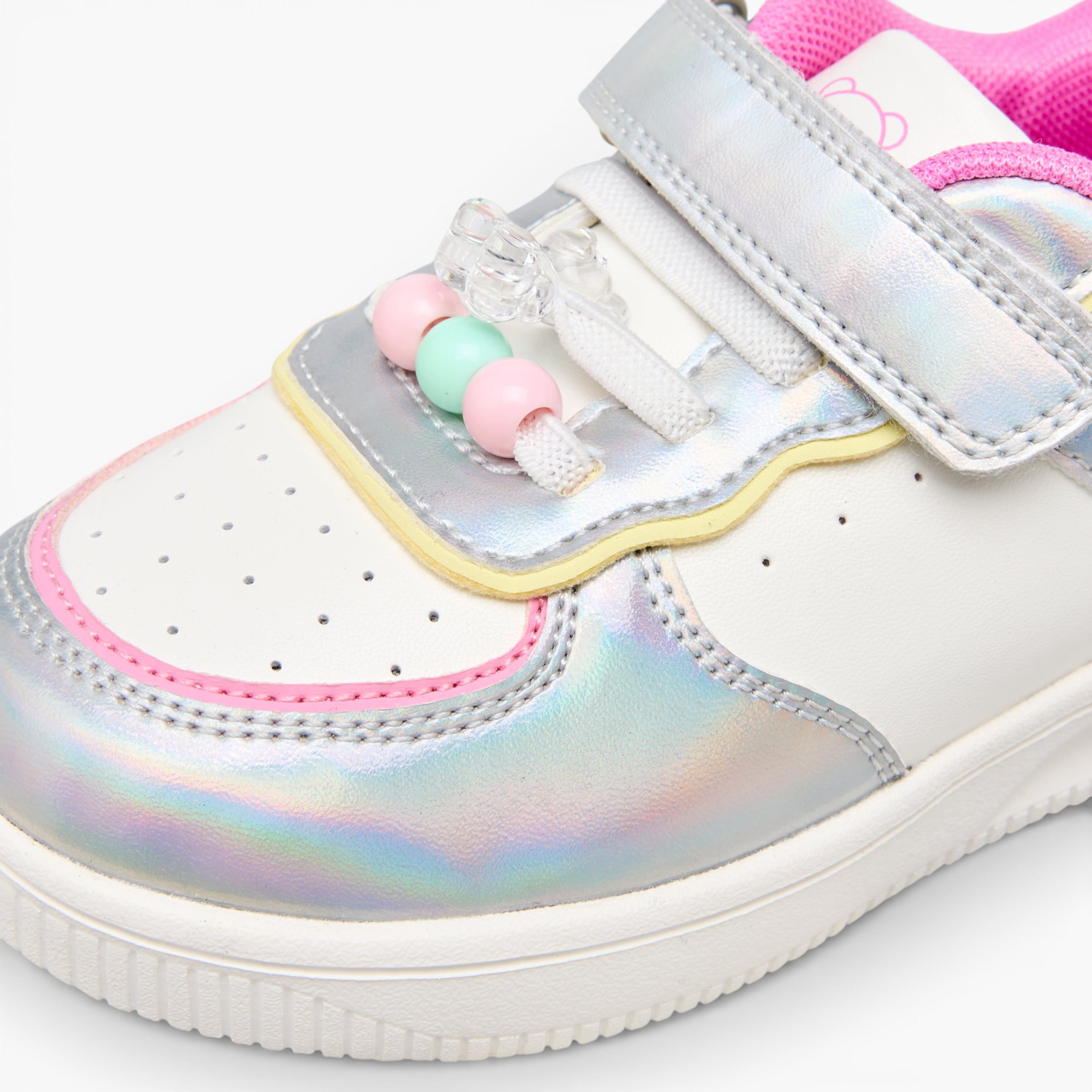 Flora Bella Girls Hook and Loop Ankle Sneakers-girls-shoes-sneakers-image-4