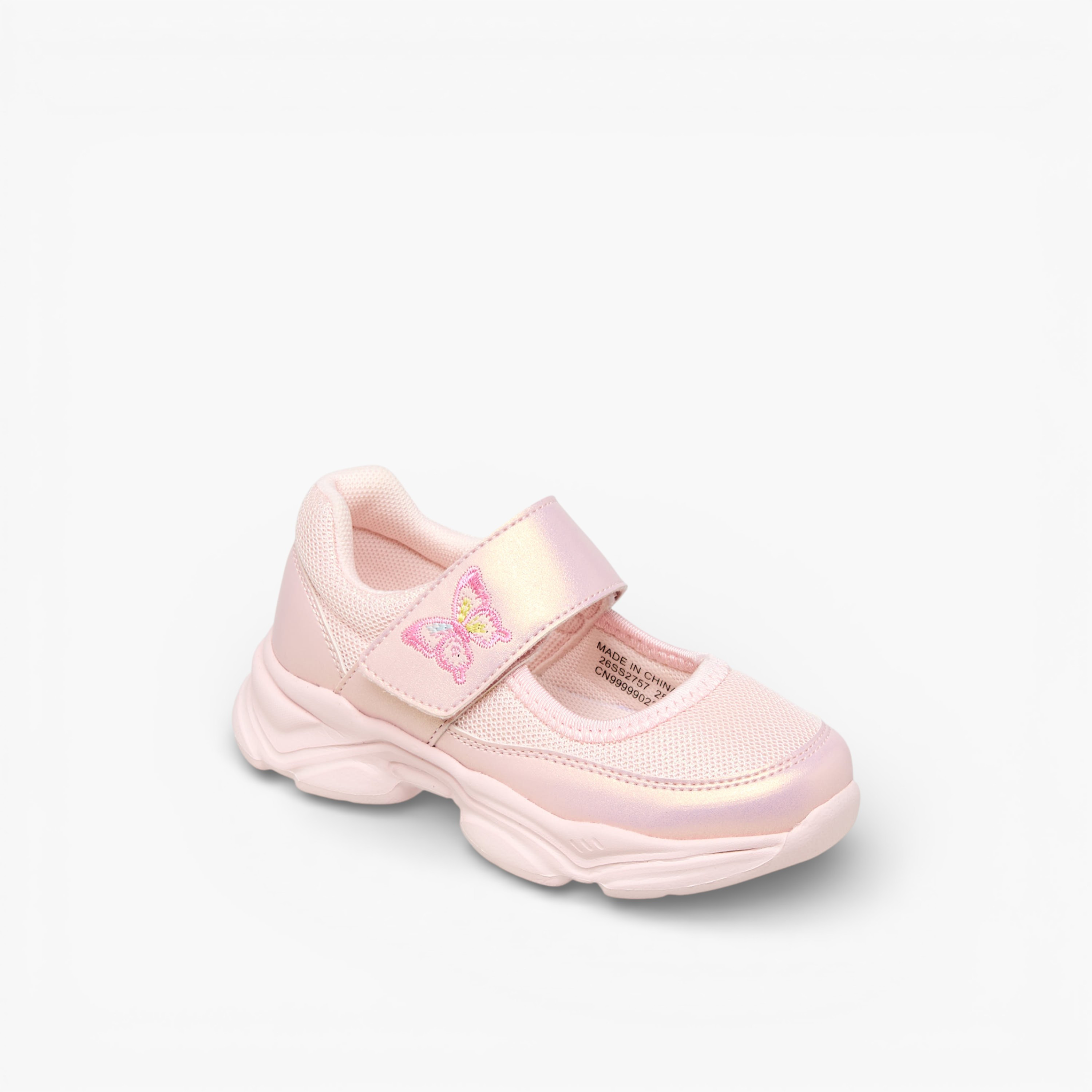 Flora Bella Girls Hook and Loop Ankle Sneakers-girls-shoes-sneakers-image-2