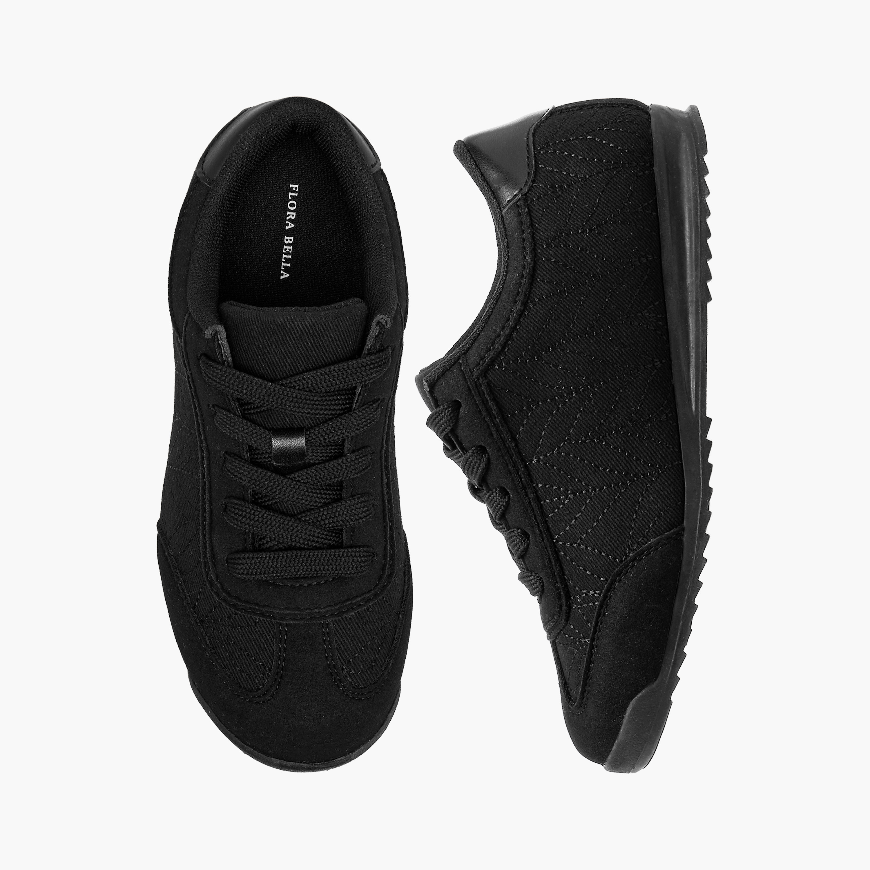 حذاء سنيكرز برباط إغلاق للبنات من فلورا بيلا-girls-shoes-sneakers-image-1