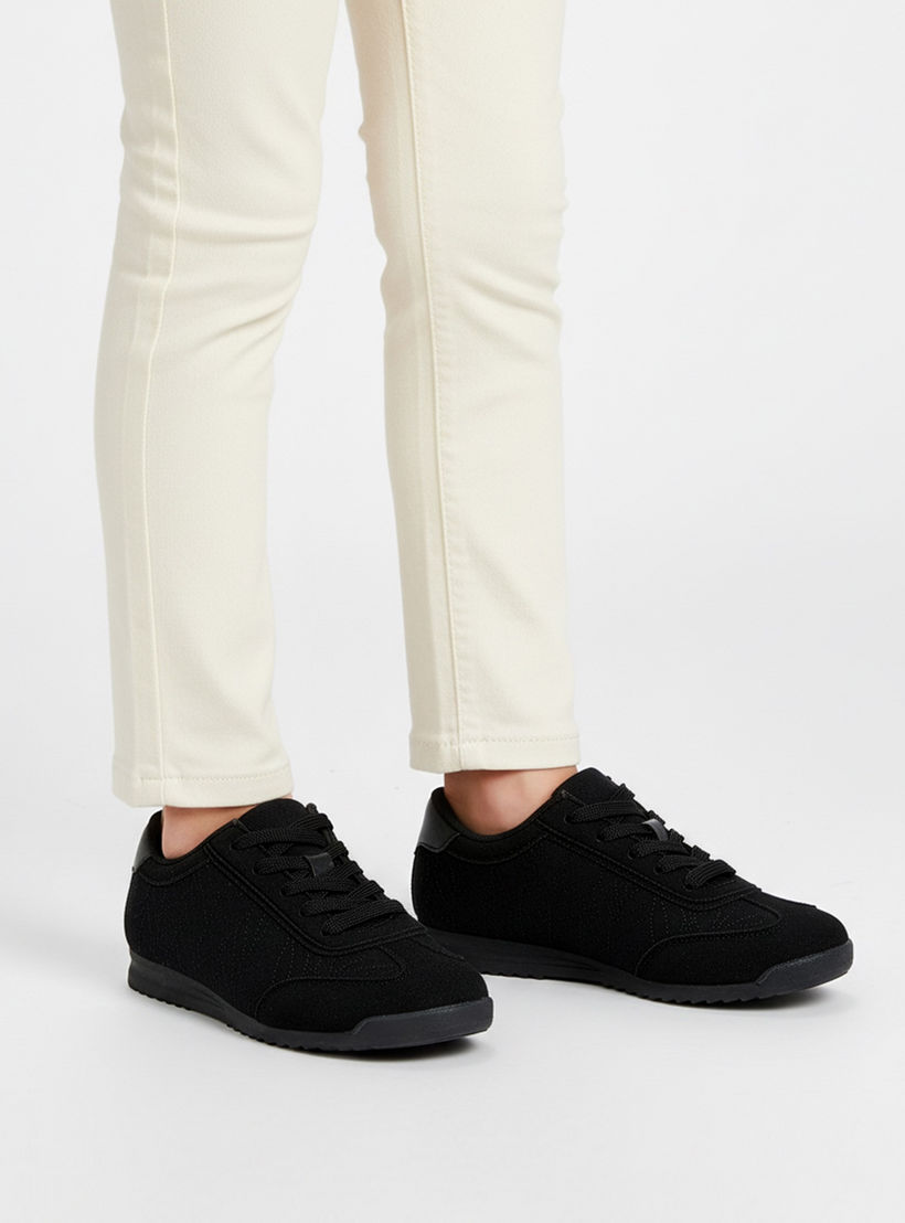 حذاء سنيكرز برباط إغلاق للبنات من فلورا بيلا-girls-shoes-sneakers-image-2