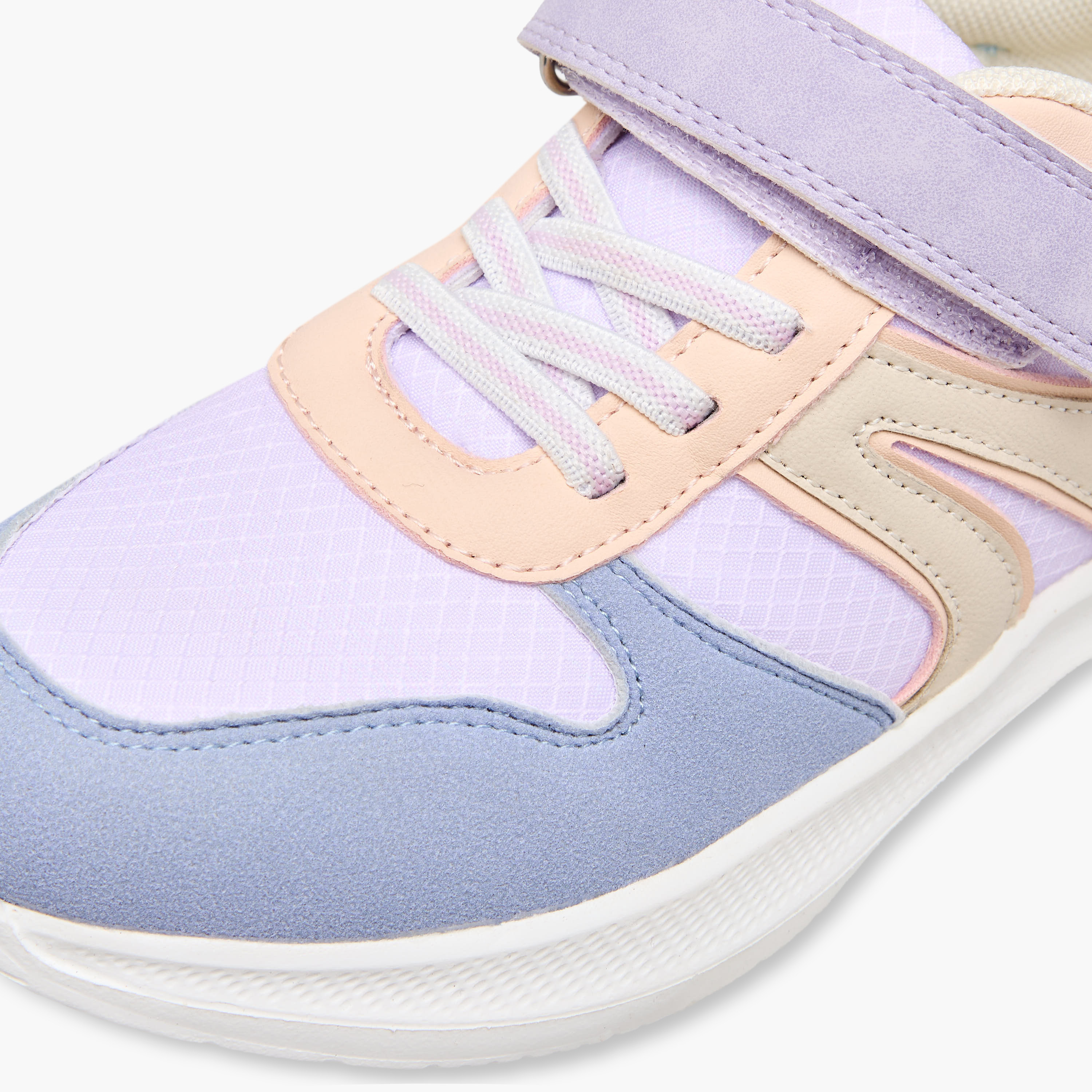 Flora Bella Girls Hook and Loop Ankle Sneakers-girls-shoes-sneakers-image-4