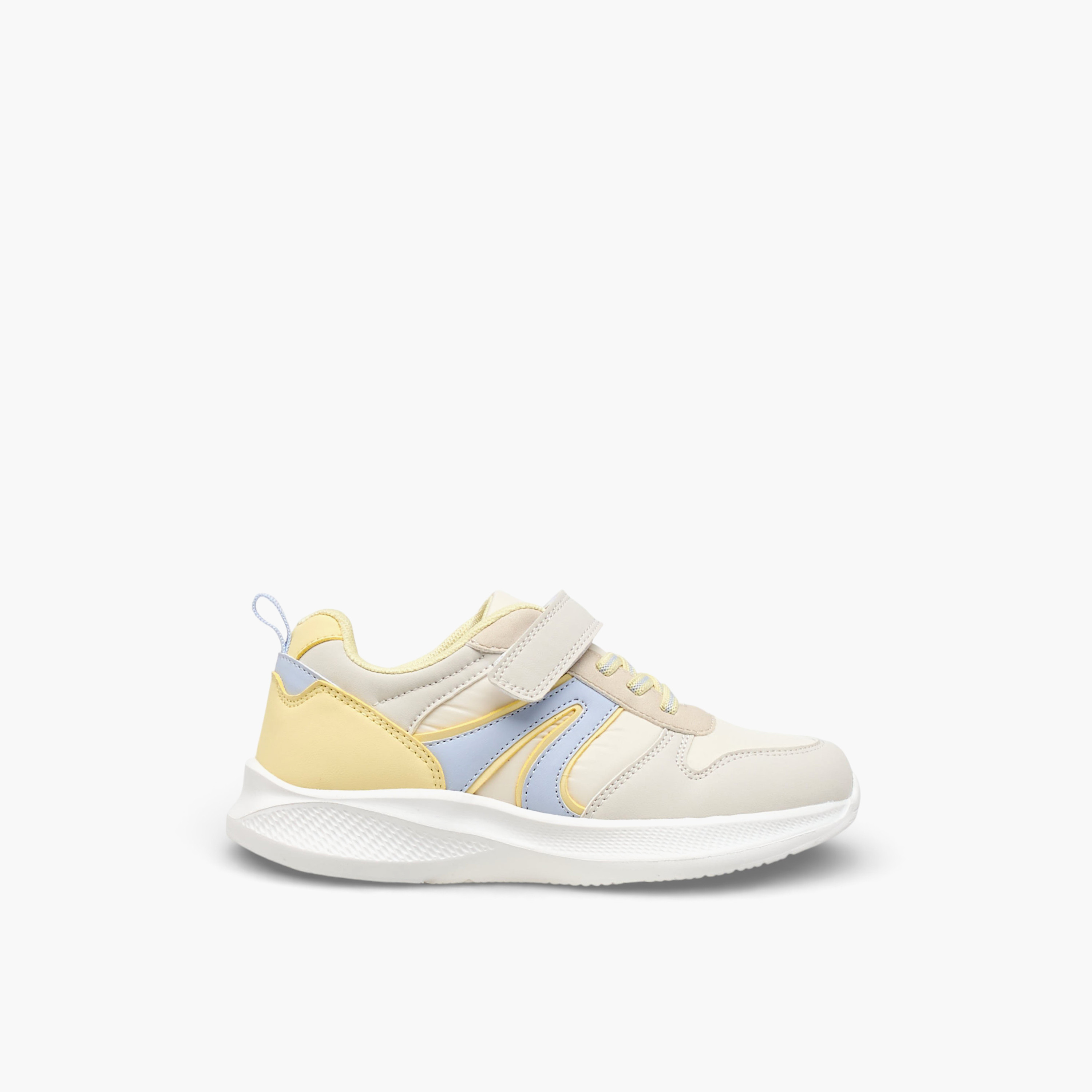 Flora Bella Girls Hook and Loop Ankle Sneakers-girls-shoes-sneakers-image-3