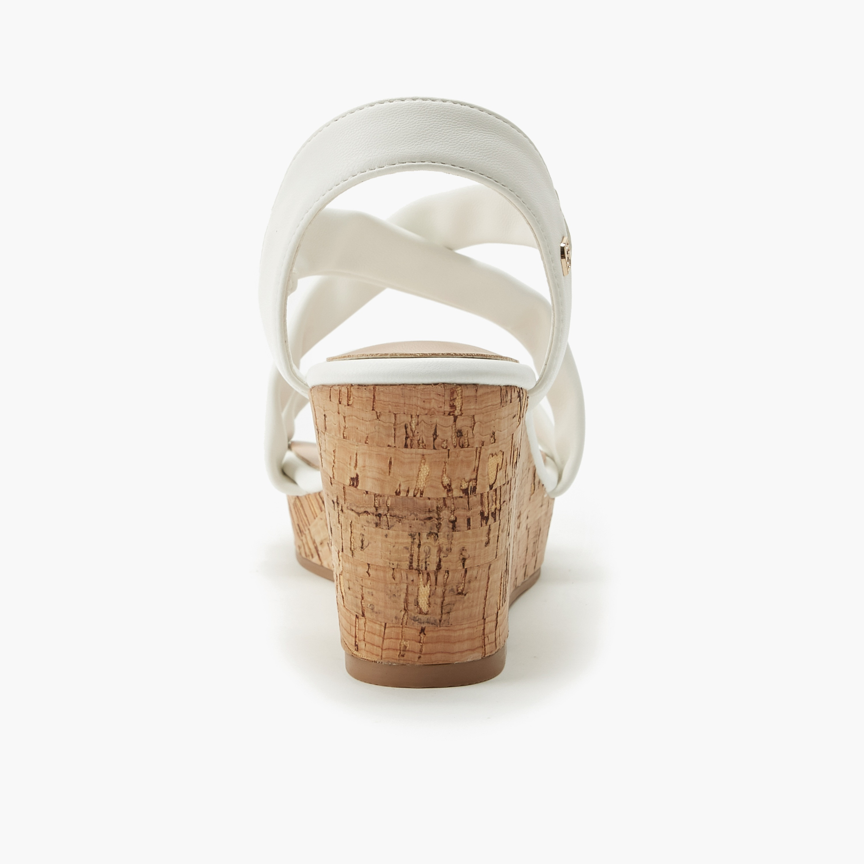 صندل للنساء بكعب ويدج وسيور متقاطعة من شور ستيب-women-shoes-sandals-heeled-image-5
