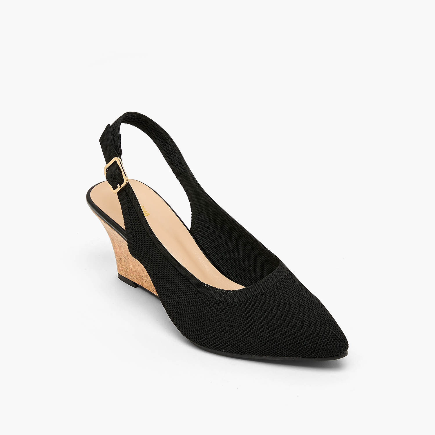 صندل بارز الملمس بكعب ويدج للنساء من شورستيب-women-shoes-sandals-heeled-image-2