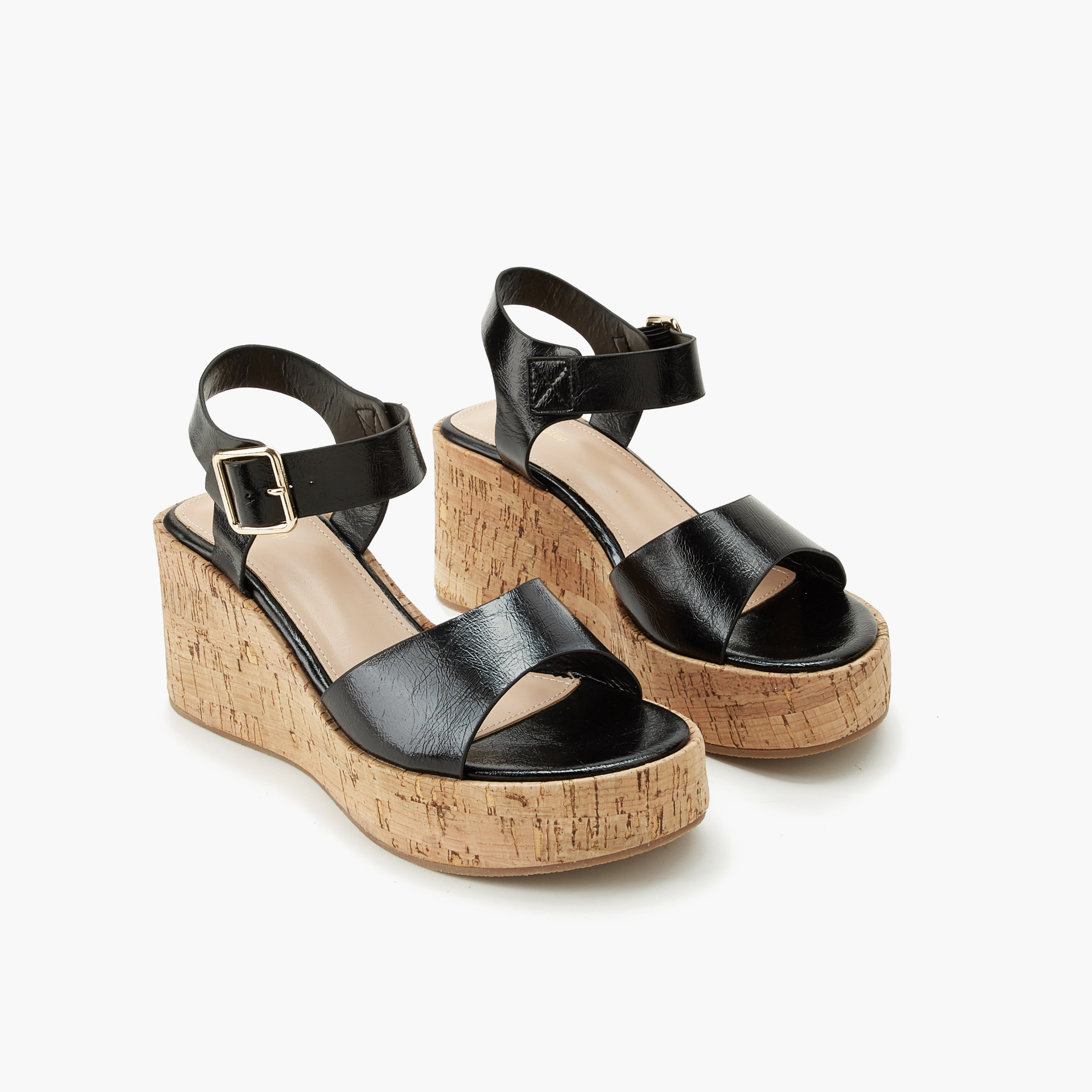 صندل للنساء بكعب ويدج من شور ستيب-women-shoes-sandals-heeled-image-1