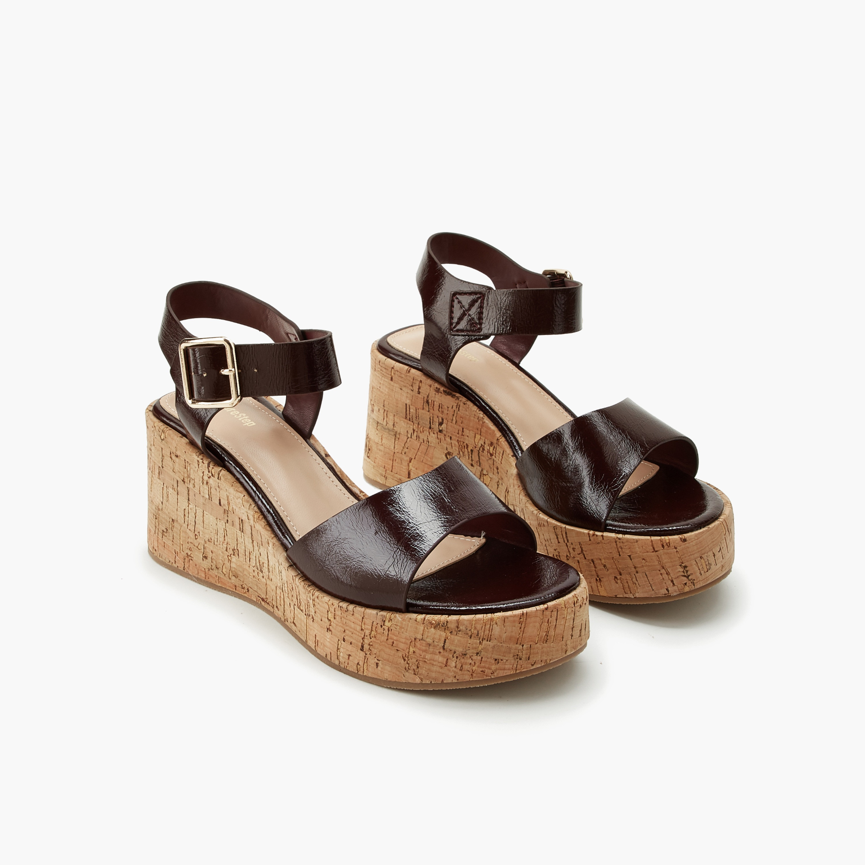 صندل للنساء بكعب ويدج من شور ستيب-women-shoes-sandals-heeled-image-1