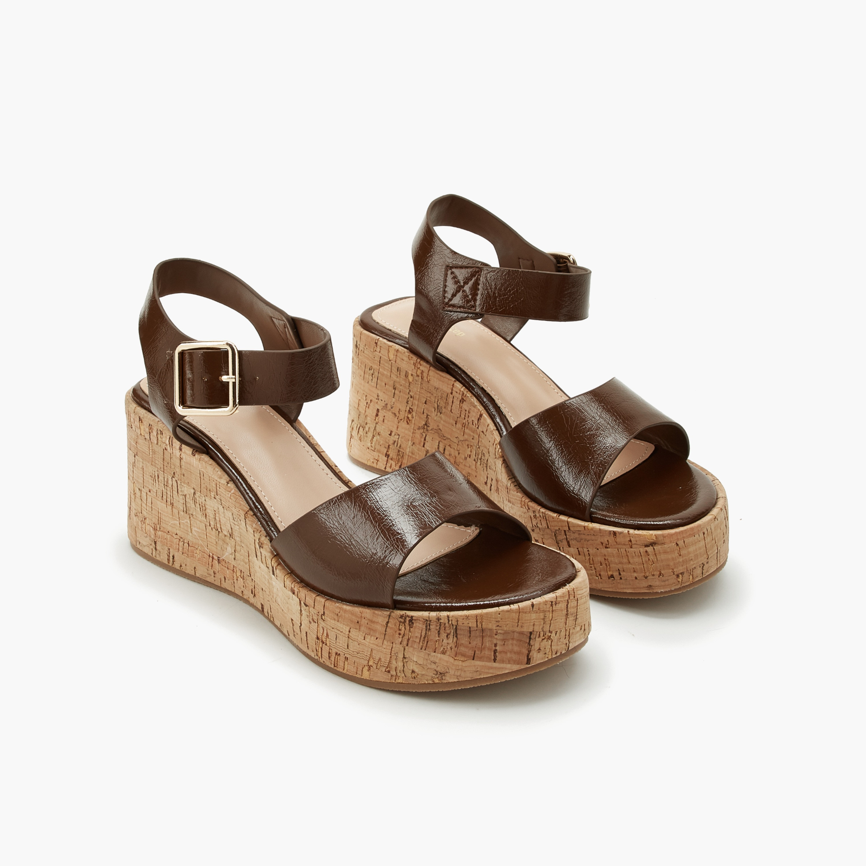Surestep Women Wedge Heel Sandals-women-shoes-sandals-heeled-image-1