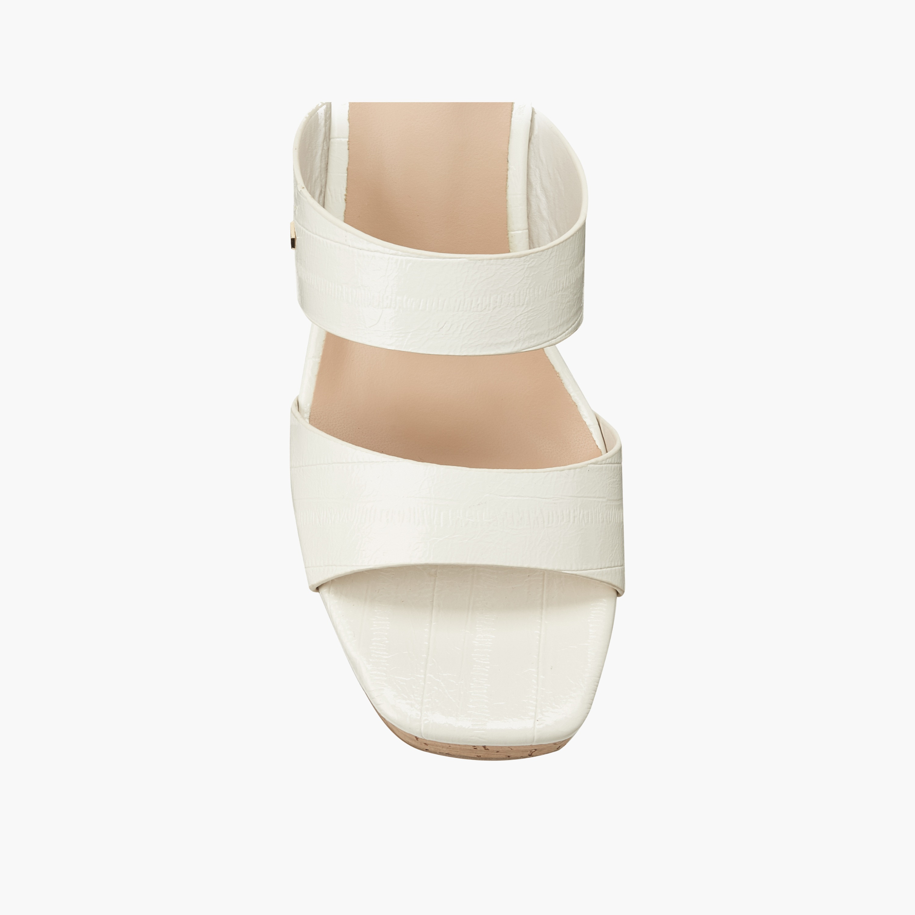 صندل للنساء بارز الملمس بكعب ويدج من شور ستيب-women-shoes-sandals-heeled-image-4