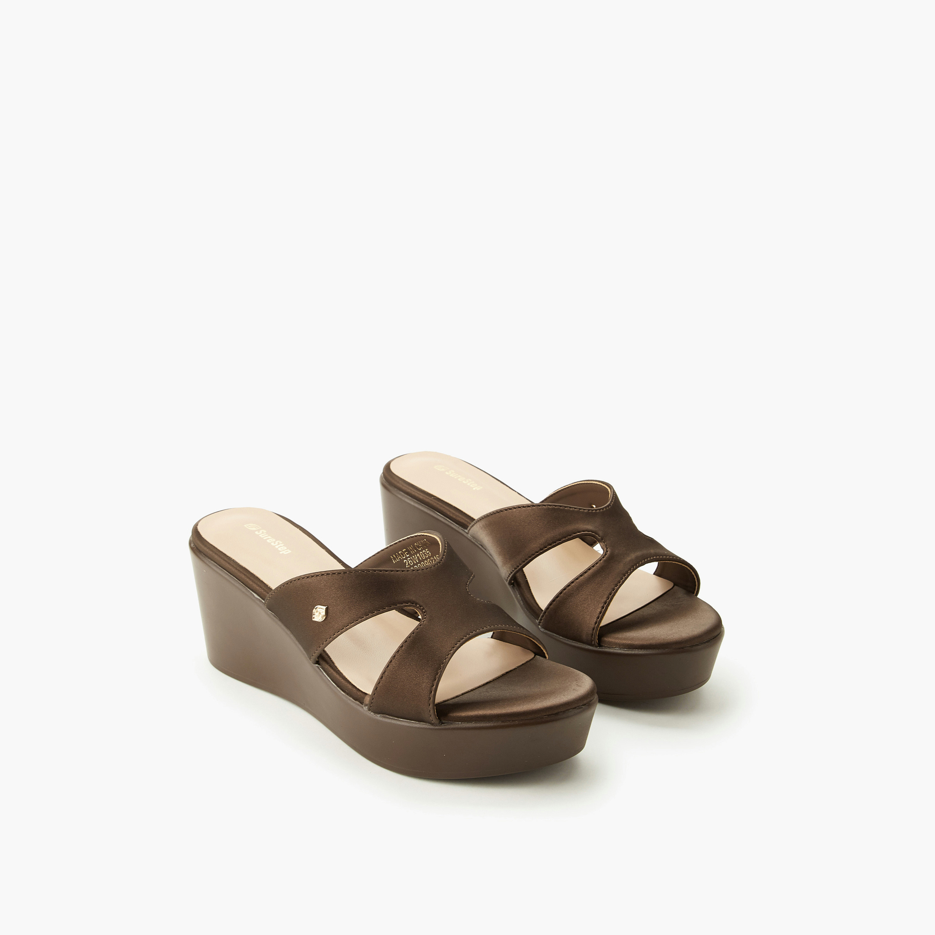 Surestep Women Wedge Heel Sandals-women-shoes-sandals-heeled-image-1