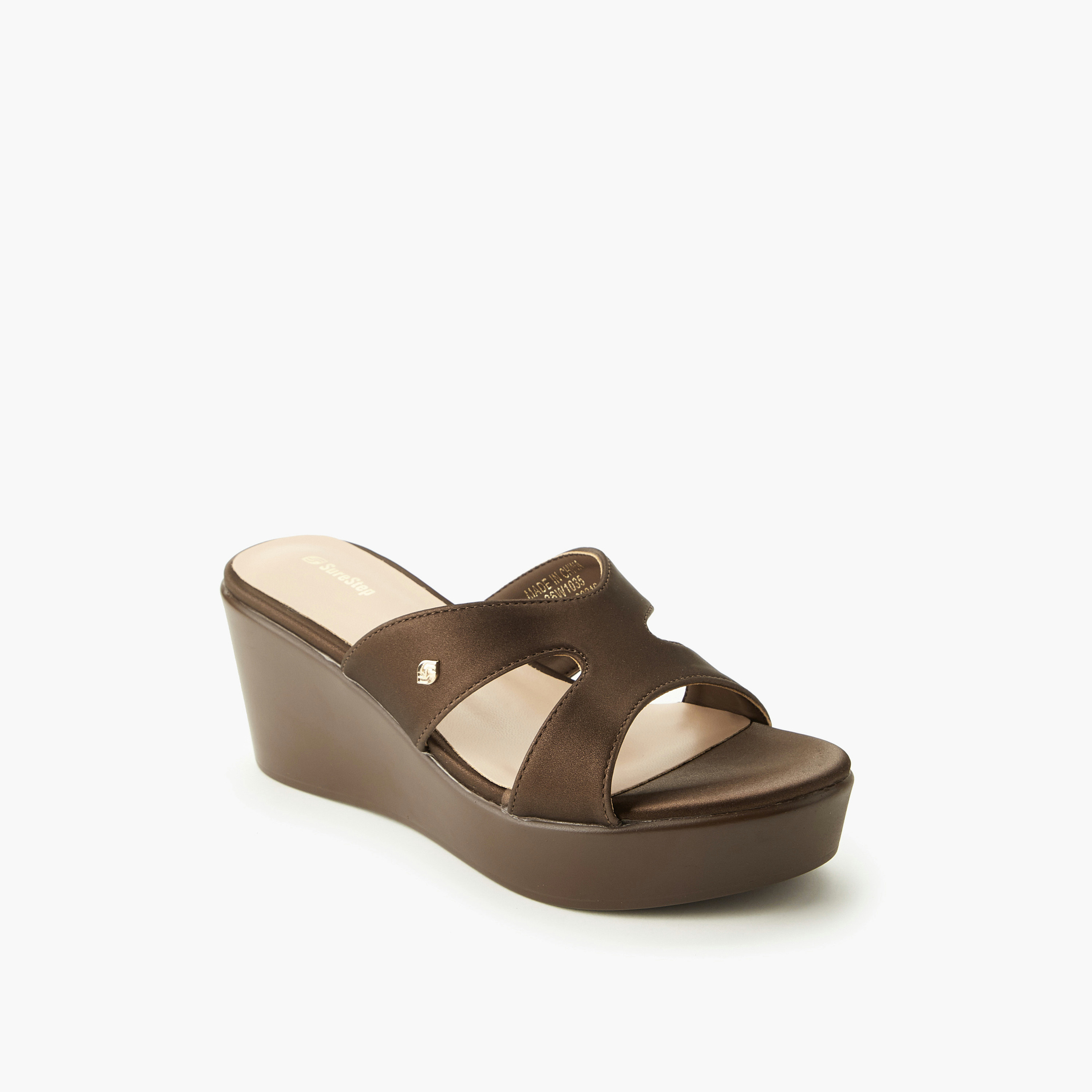 Surestep Women Wedge Heel Sandals-women-shoes-sandals-heeled-image-2