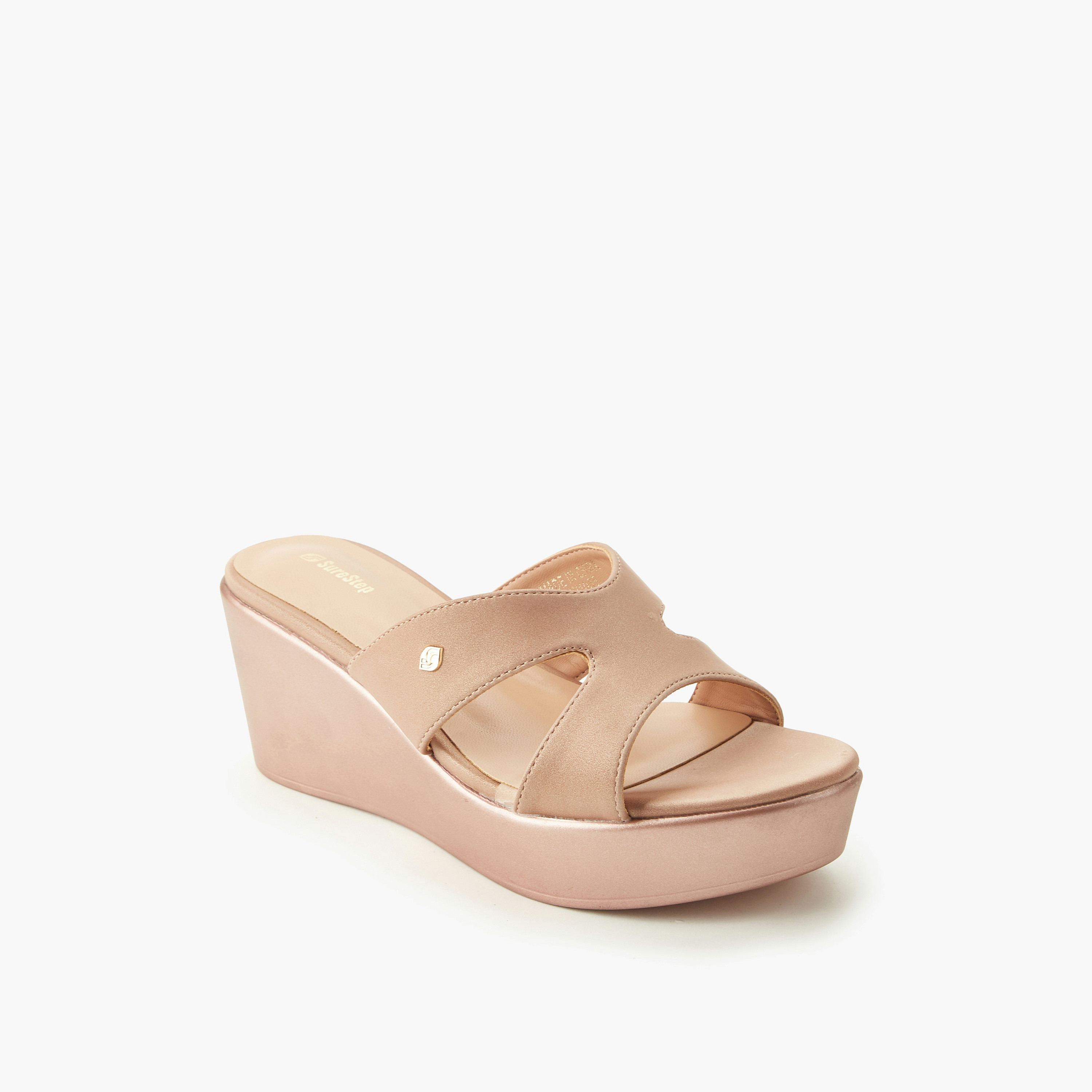 Surestep Women Wedge Heel Sandals-women-shoes-sandals-heeled-image-2
