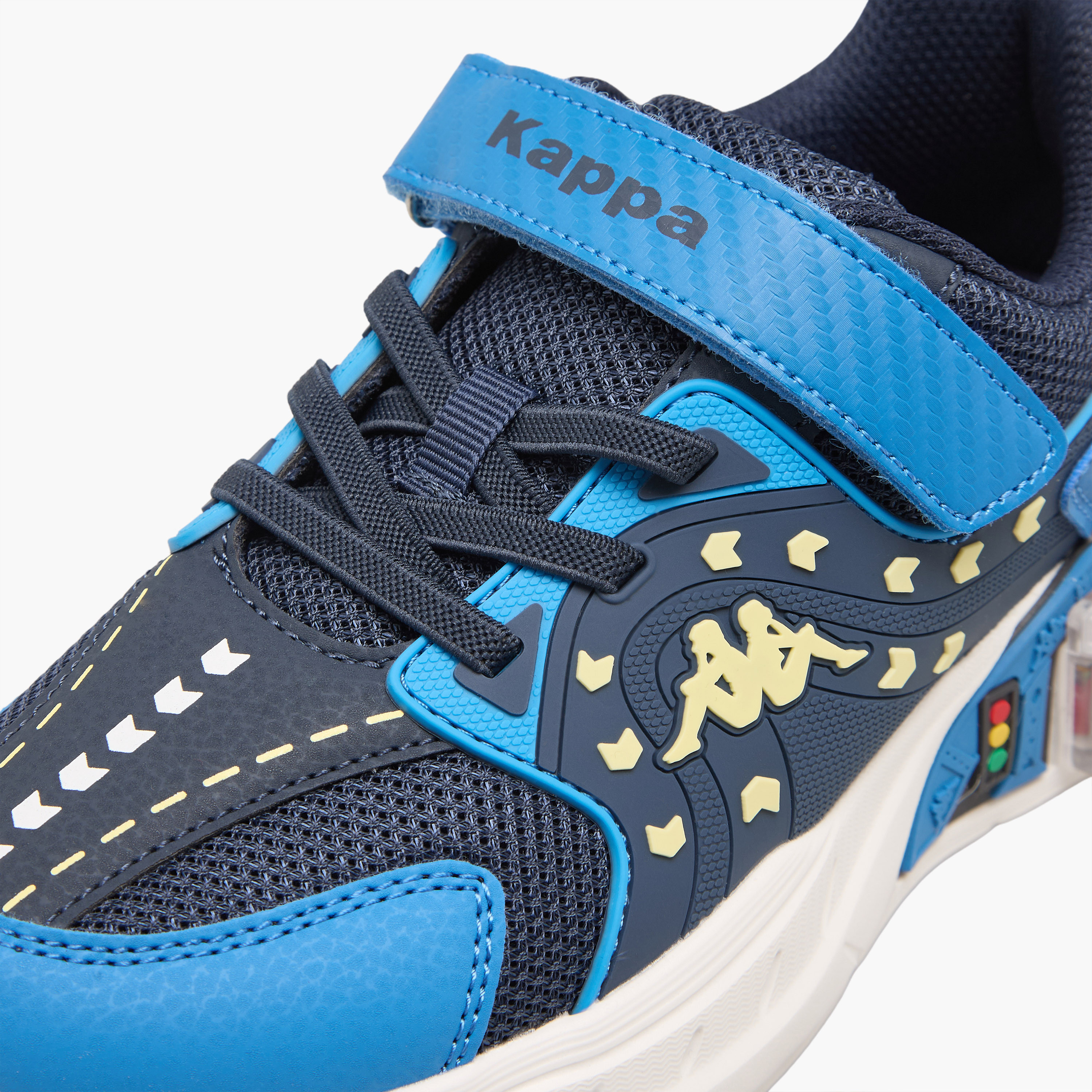 Kappa Boys Hook & Loop Sports Shoes-boys-shoes-sneakers-image-4