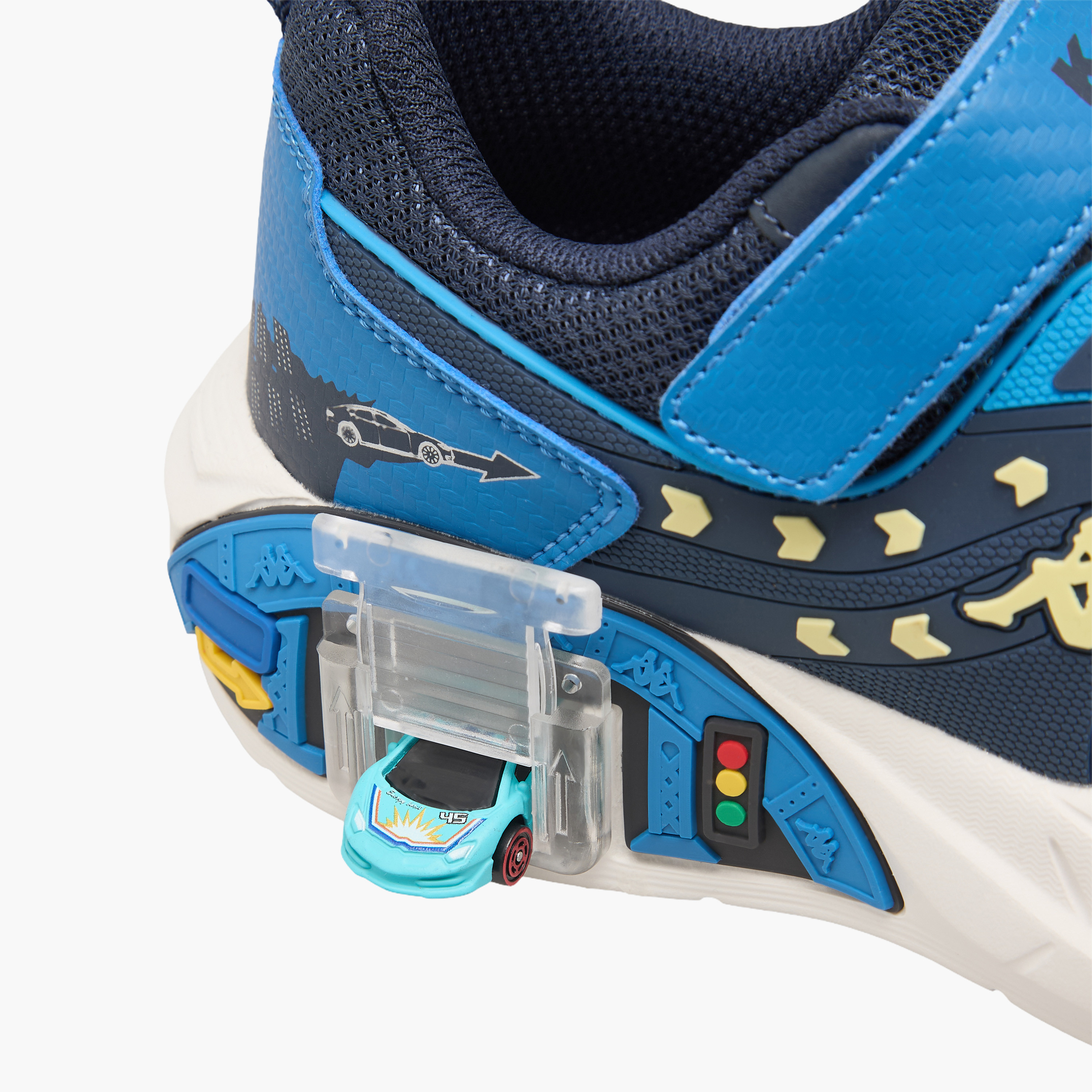Kappa Boys Hook & Loop Sports Shoes-boys-shoes-sneakers-image-6