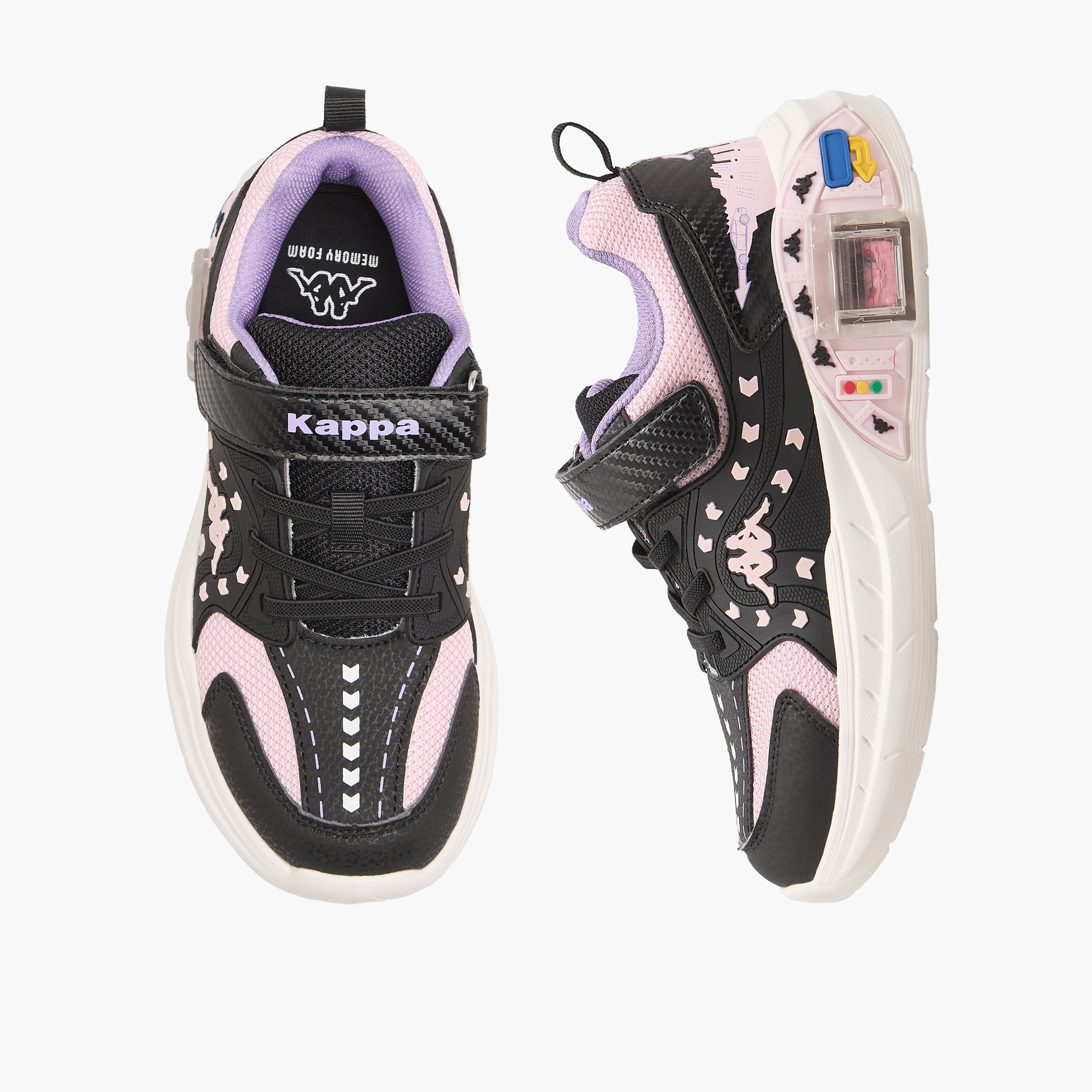 حذاء رياضي للفتيات بشريط لاصق من كابا-girls-shoes-sneakers-image-1