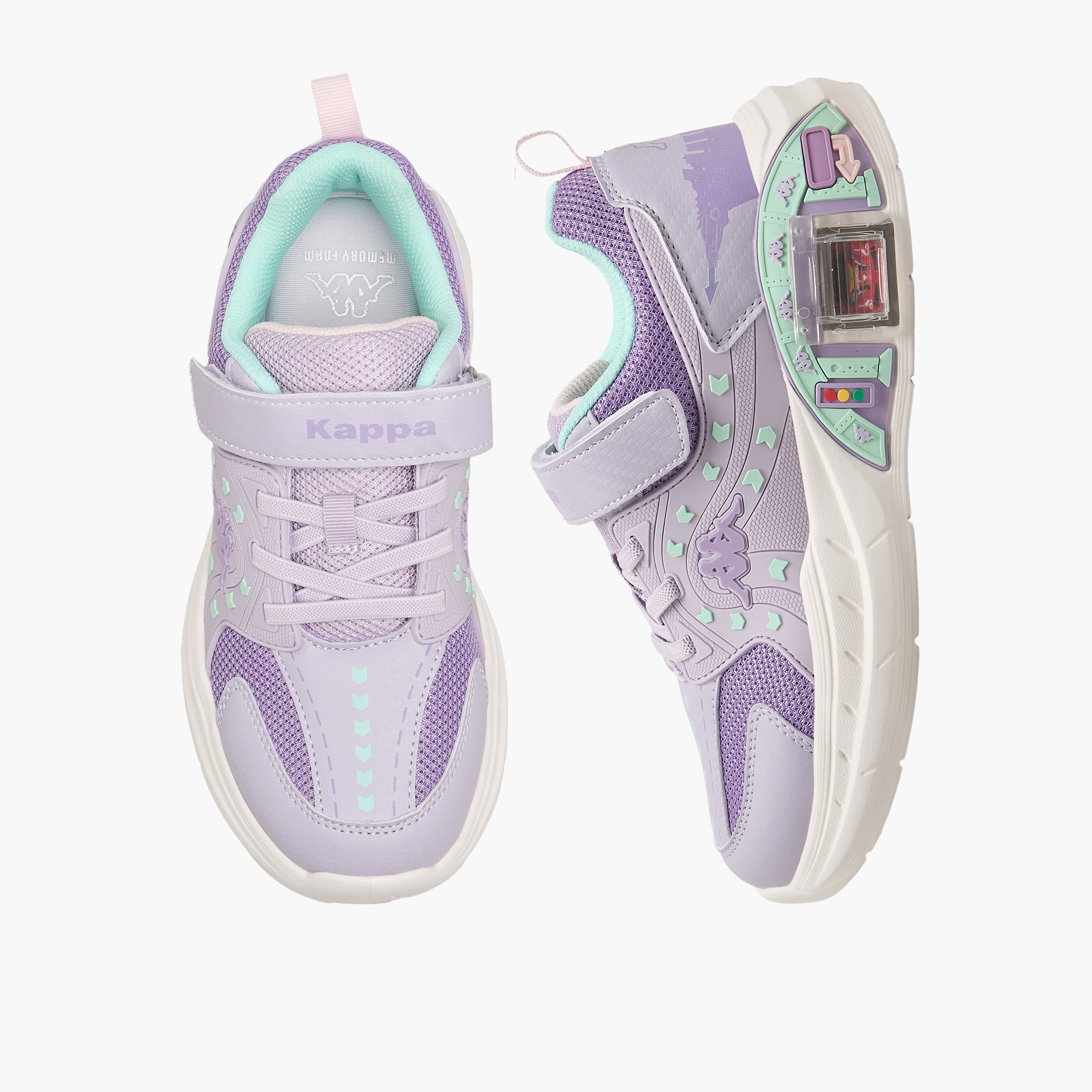 حذاء رياضي للفتيات بشريط لاصق من كابا-girls-shoes-sneakers-image-1