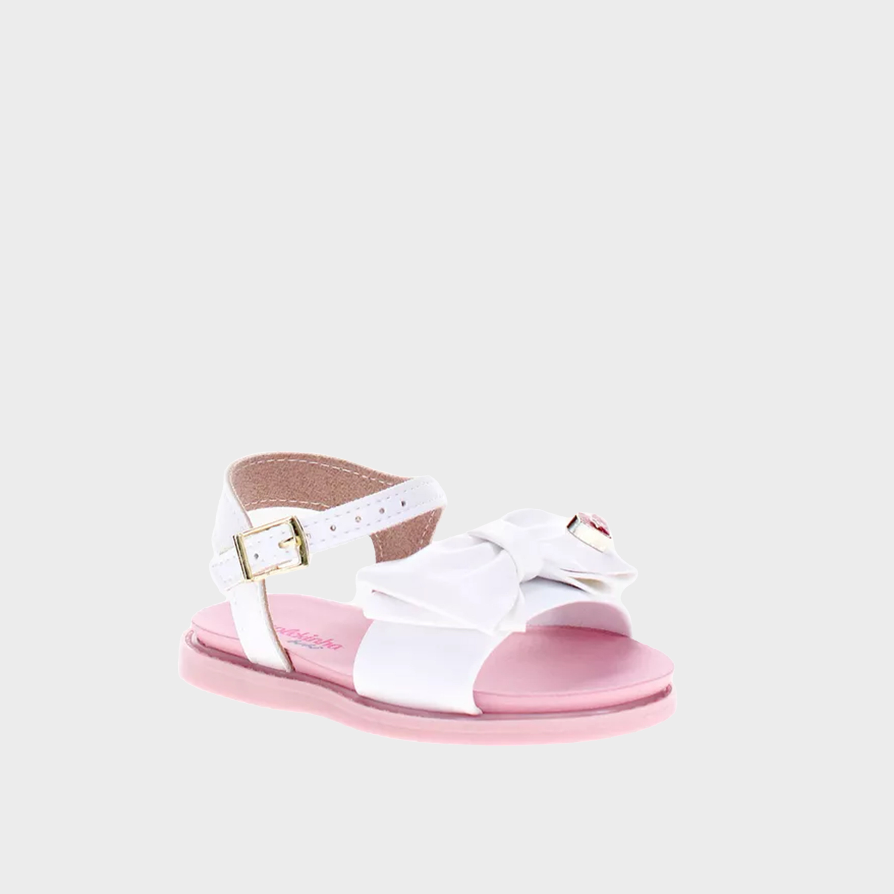 Molekinha by Geoomnii Girls Buckle Strap Sil Strap Sandals | 2714-219-9569-16072       -girls-shoes-sandals-image-1