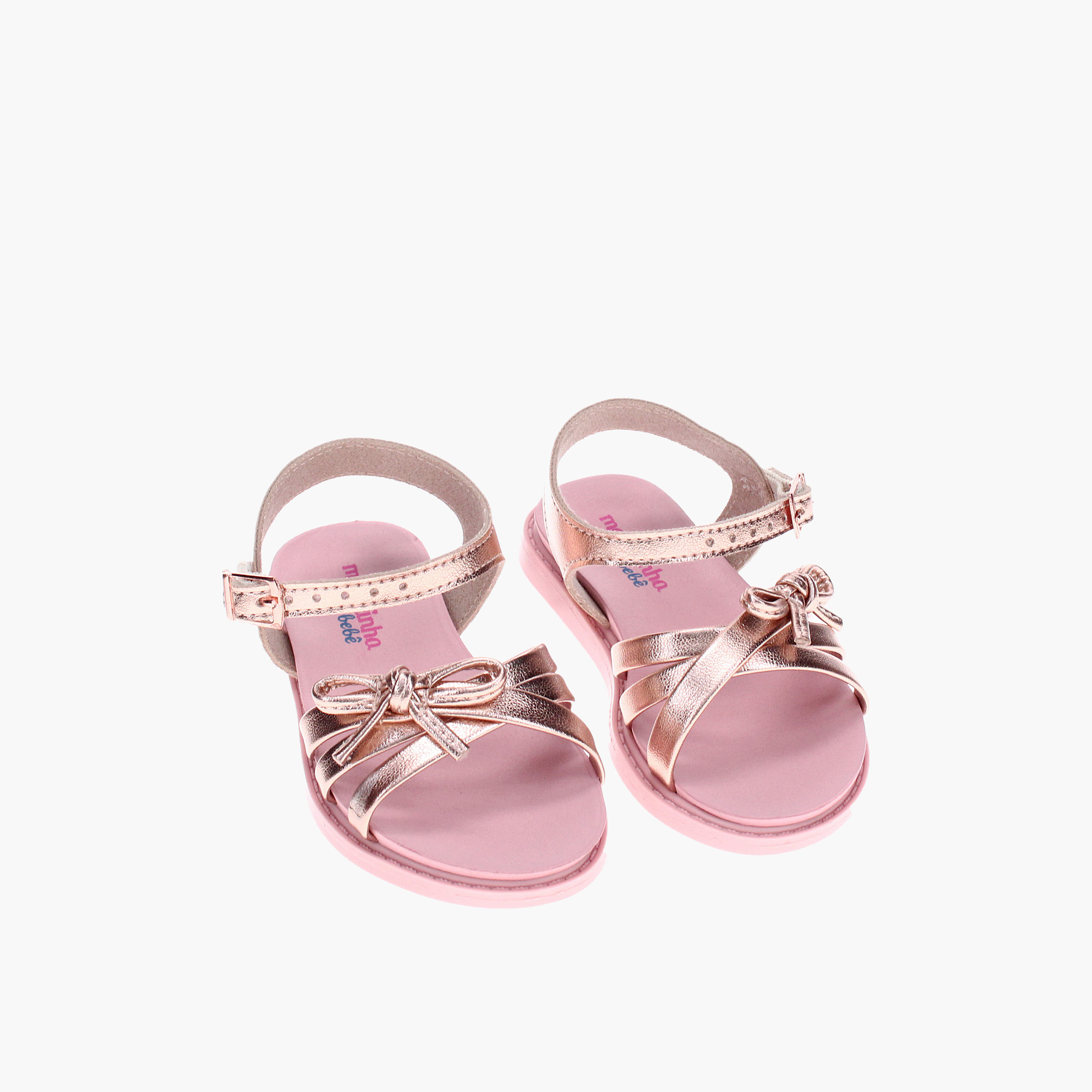 Molekinha by Geoomnii Girls Buckle Strap Rane Cross Strap Sandals | 2714-222-14710-23146      -girls-shoes-sandals-image-4