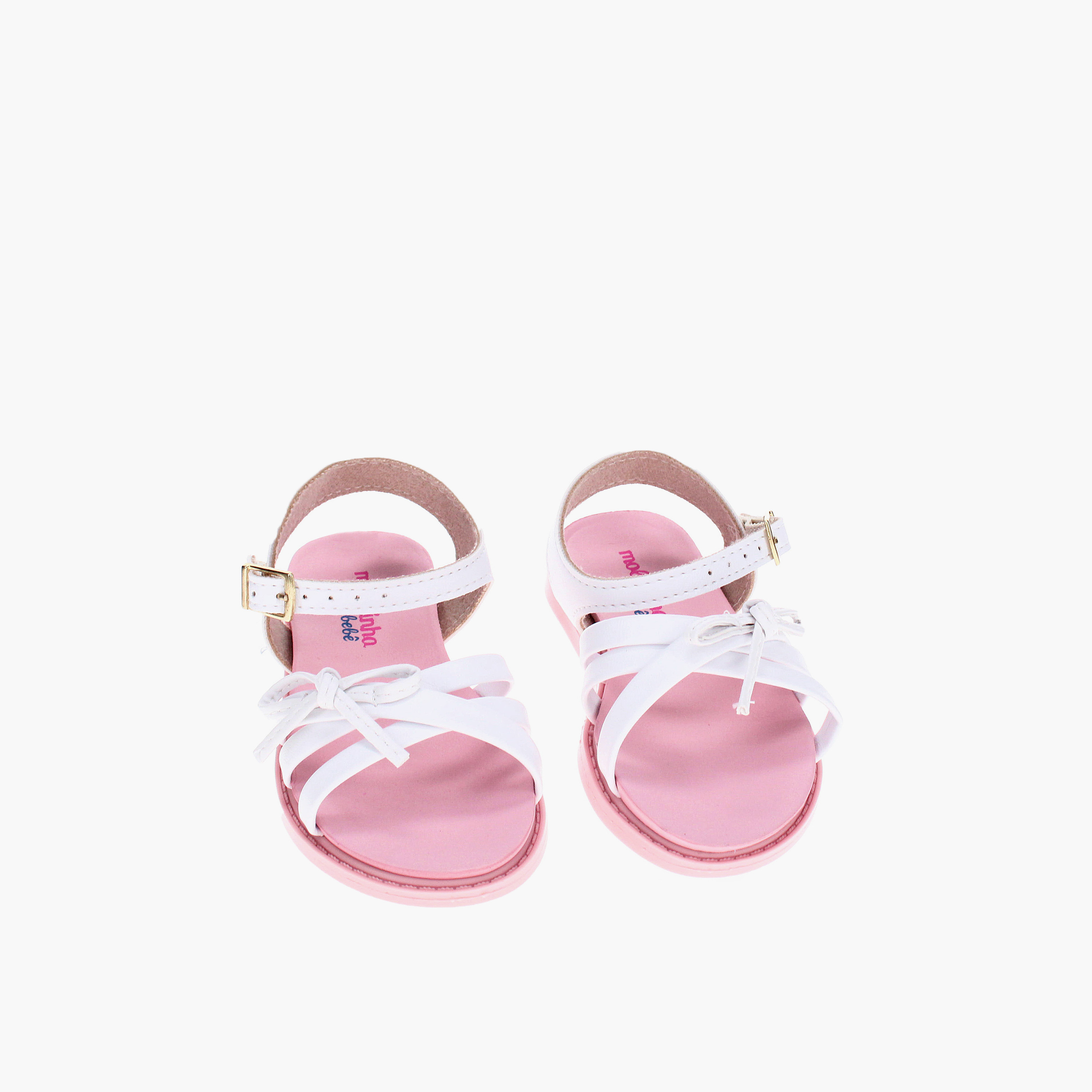 Molekinha by Geoomnii Girls Buckle Strap Qaell Cross Strap Sandals | 2714-222-9569-16072      -girls-shoes-sandals-image-4