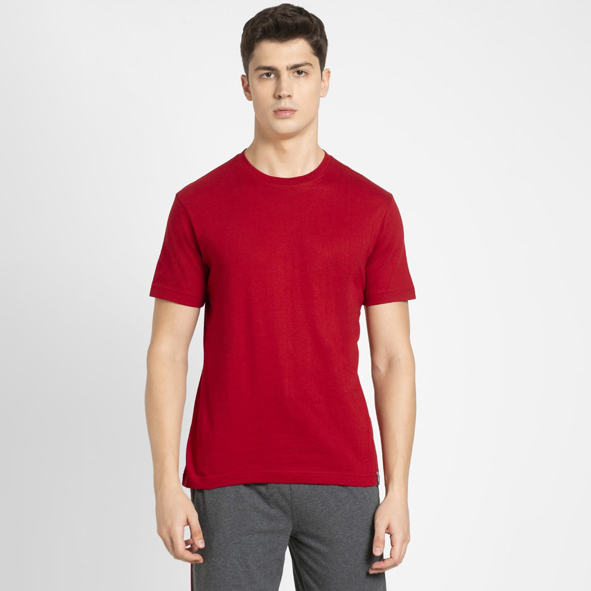 JOCKEY Crew Neck T-Shirt with Short Sleeves-men-clothing-tshirtsandpolos-tshirts-image-1