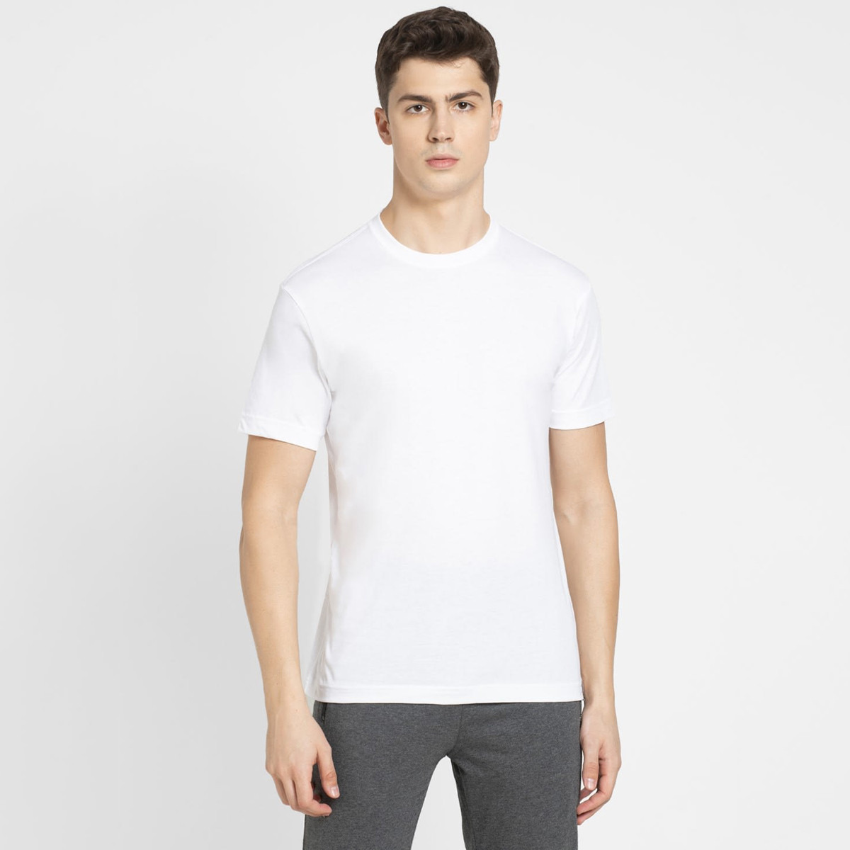 JOCKEY Crew Neck T-Shirt with Short Sleeves-men-clothing-tshirtsandpolos-tshirts-image-1
