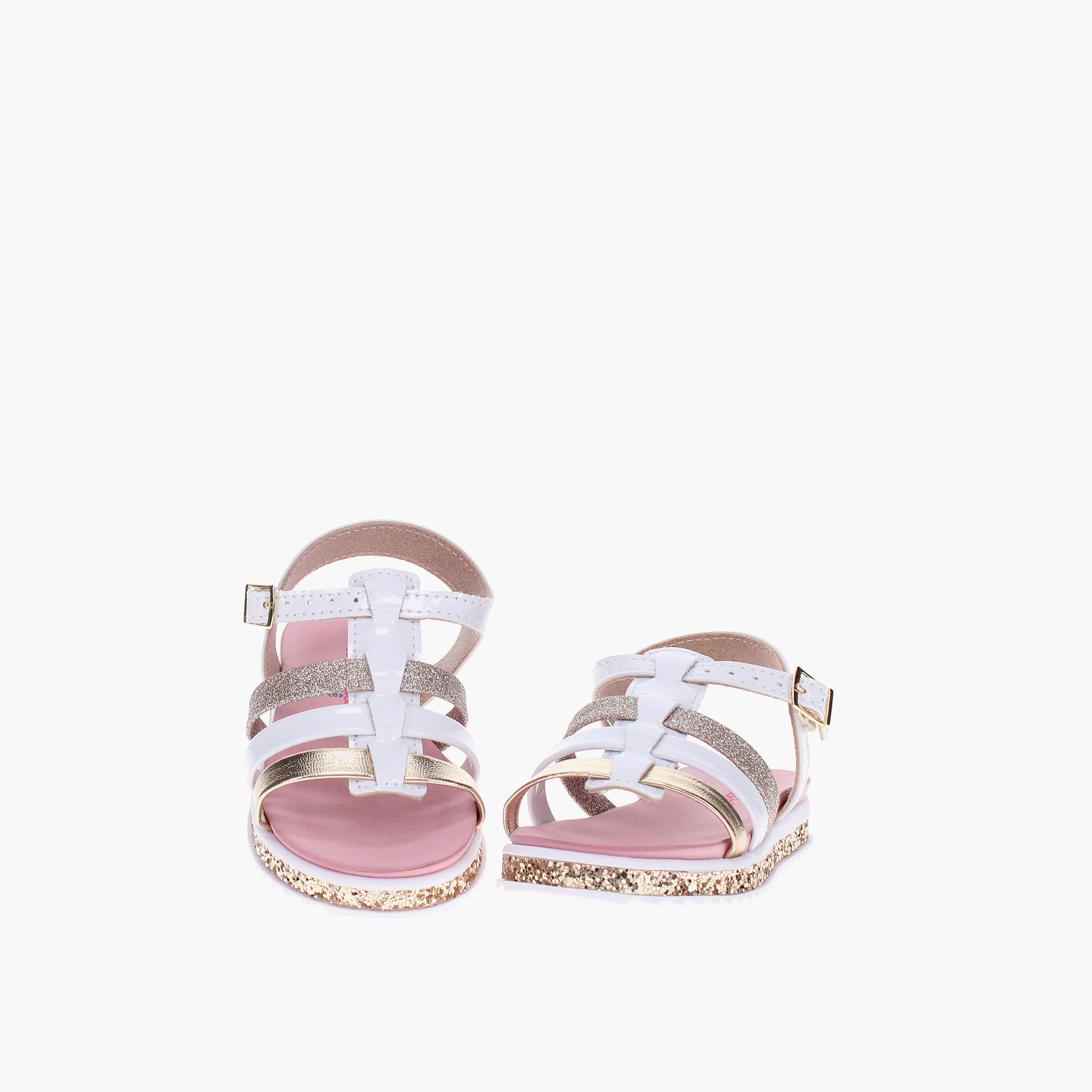 موليكينها- صندل جيك0125 غلاديتور بإبزيم للأطفال البنات | 2724-104-27420-17165-baby-girls-shoes-sandals-image-4