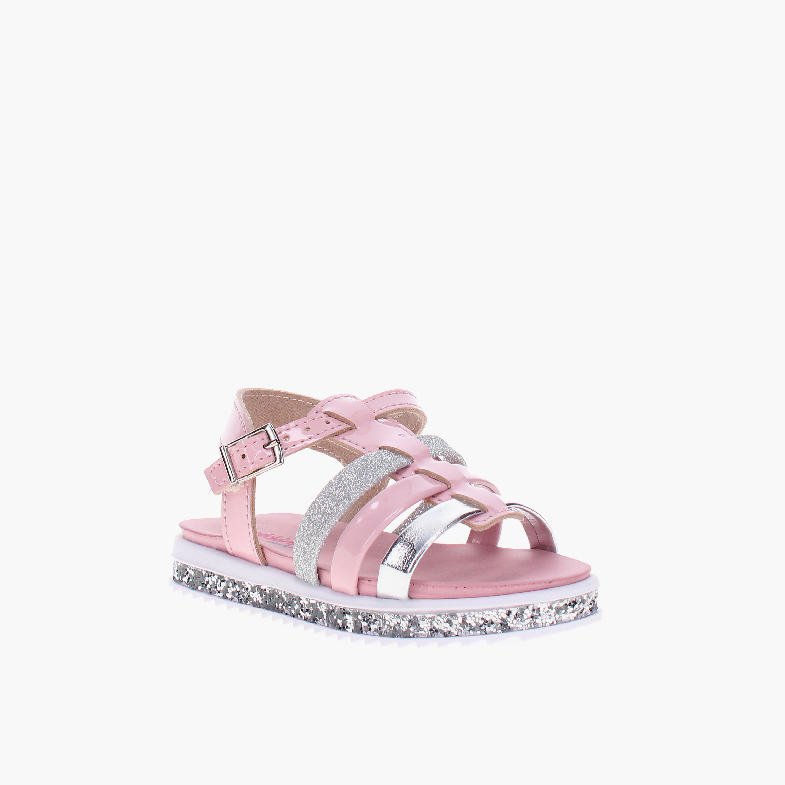 Molekinha by Geoomnii Baby Girl's Buckle Adair0125 Gladiator Sandals | 2724-104-27420-78984       -baby-girls-shoes-sandals-image-1