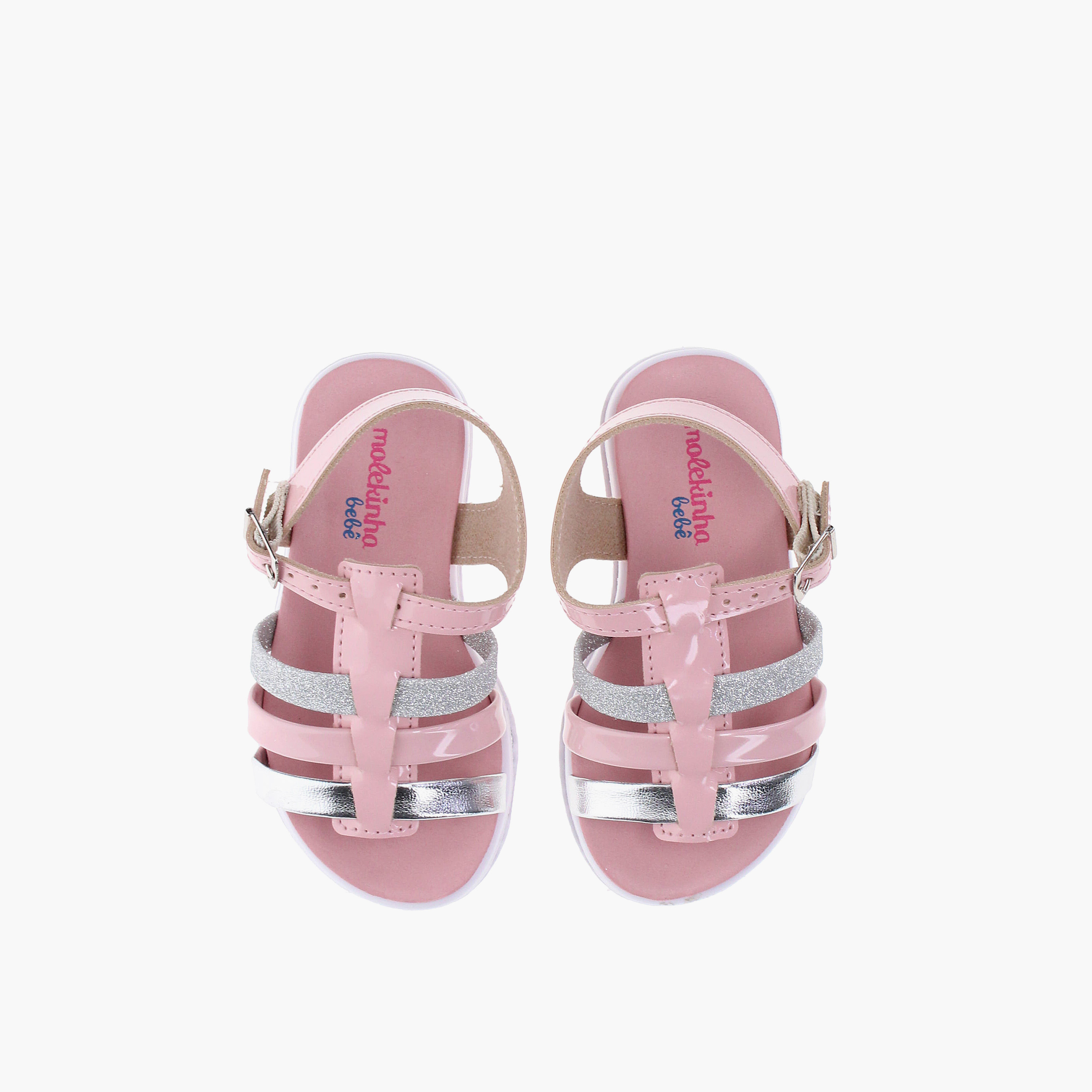 Molekinha by Geoomnii Baby Girl's Buckle Adair0125 Gladiator Sandals | 2724-104-27420-78984       -baby-girls-shoes-sandals-image-2