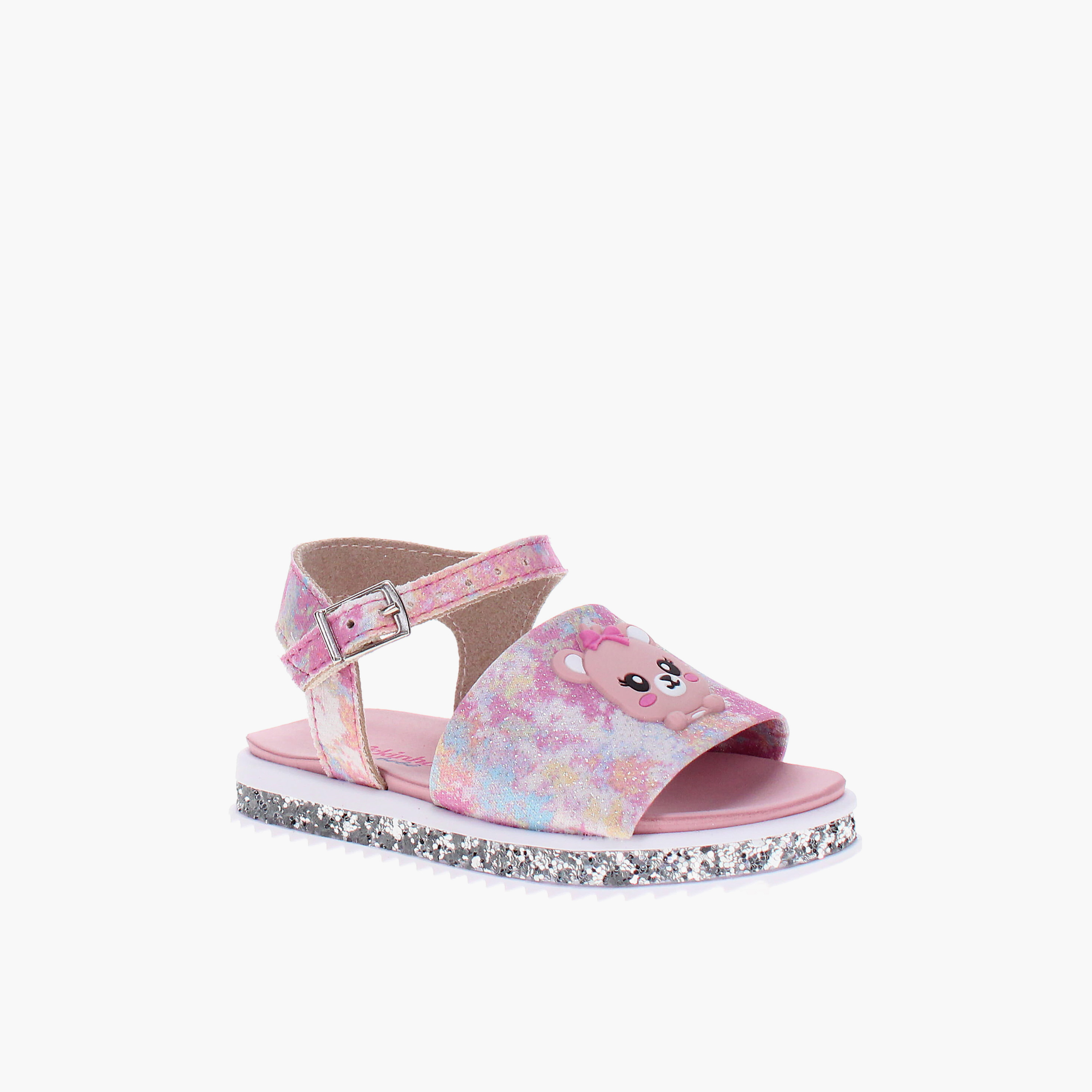 مولكينها - صندل مسطح بإبزيم للرضع | 2724-116-28708-99734-baby-girls-shoes-sandals-image-1