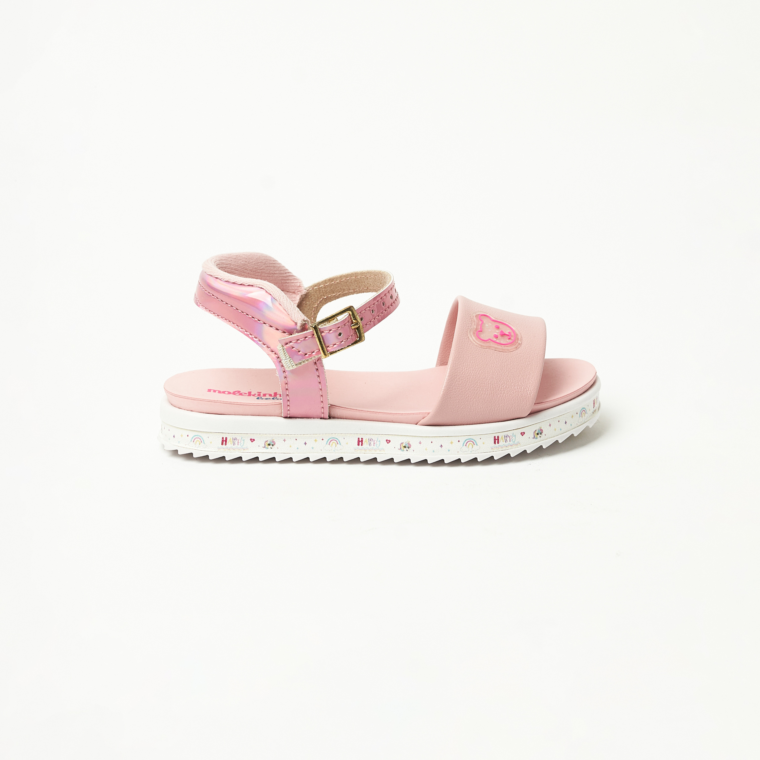 Molekinha by Geoomnii Girls Printed Strap Sandals | 2724-306-12638-90113         -girls-shoes-sandals-image-2