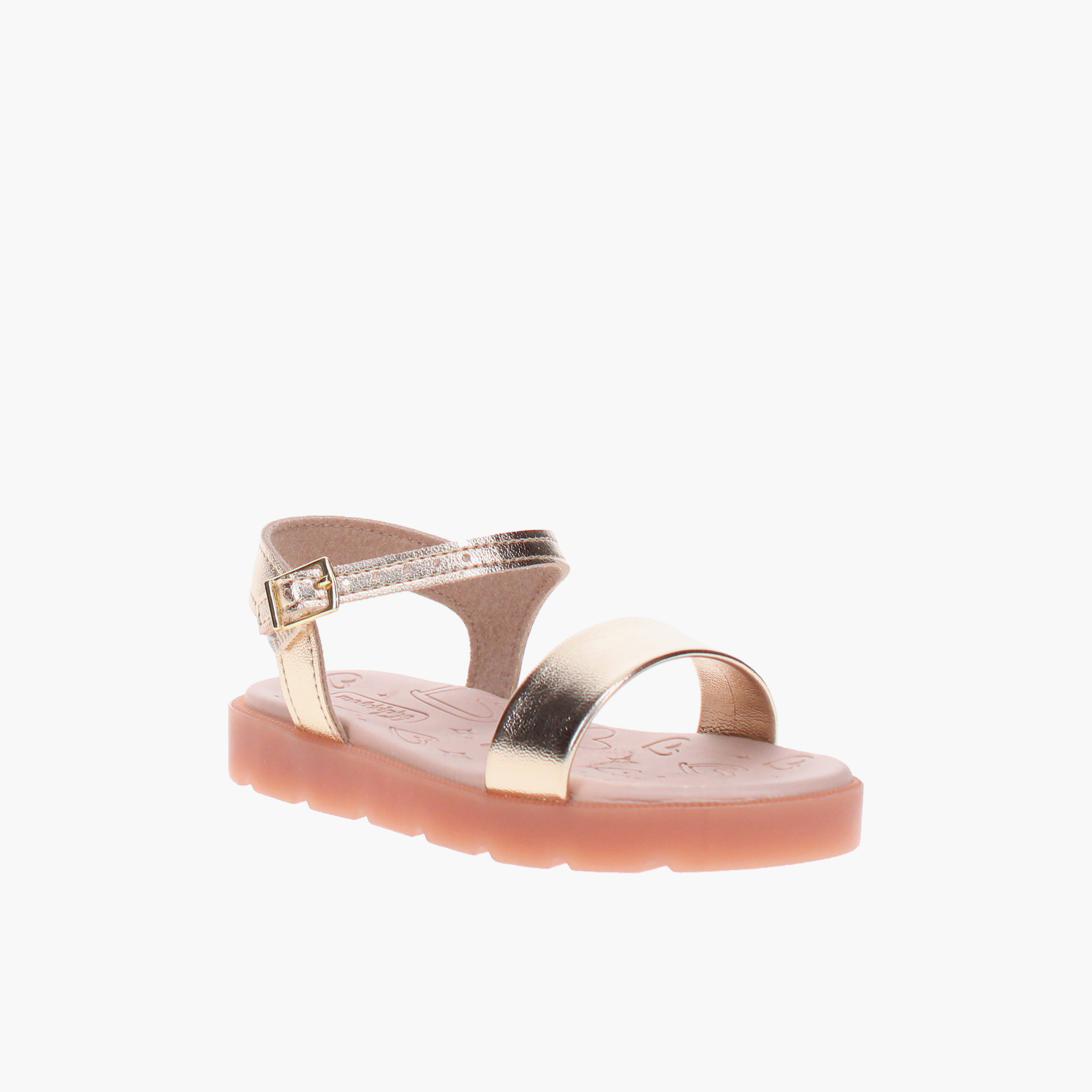 Molekinha by Geoomnii Girl Ankle Strap Fatima1 Strap Sandals | 2741-100-30579-66       -girls-shoes-sandals-image-1