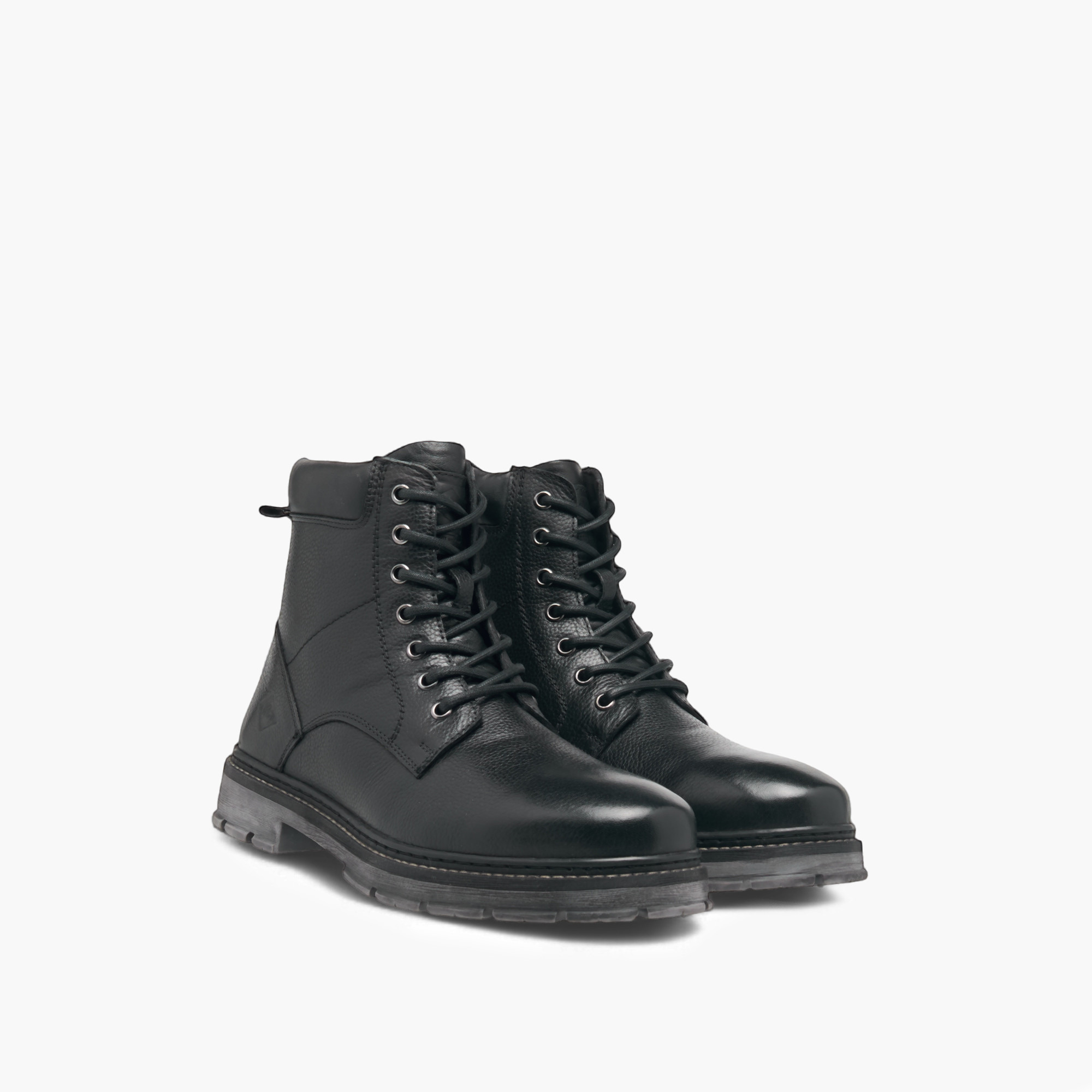 Lee Cooper Men's Textured Chukka Boots with Zip Closure-men-shoes-boots-image-6