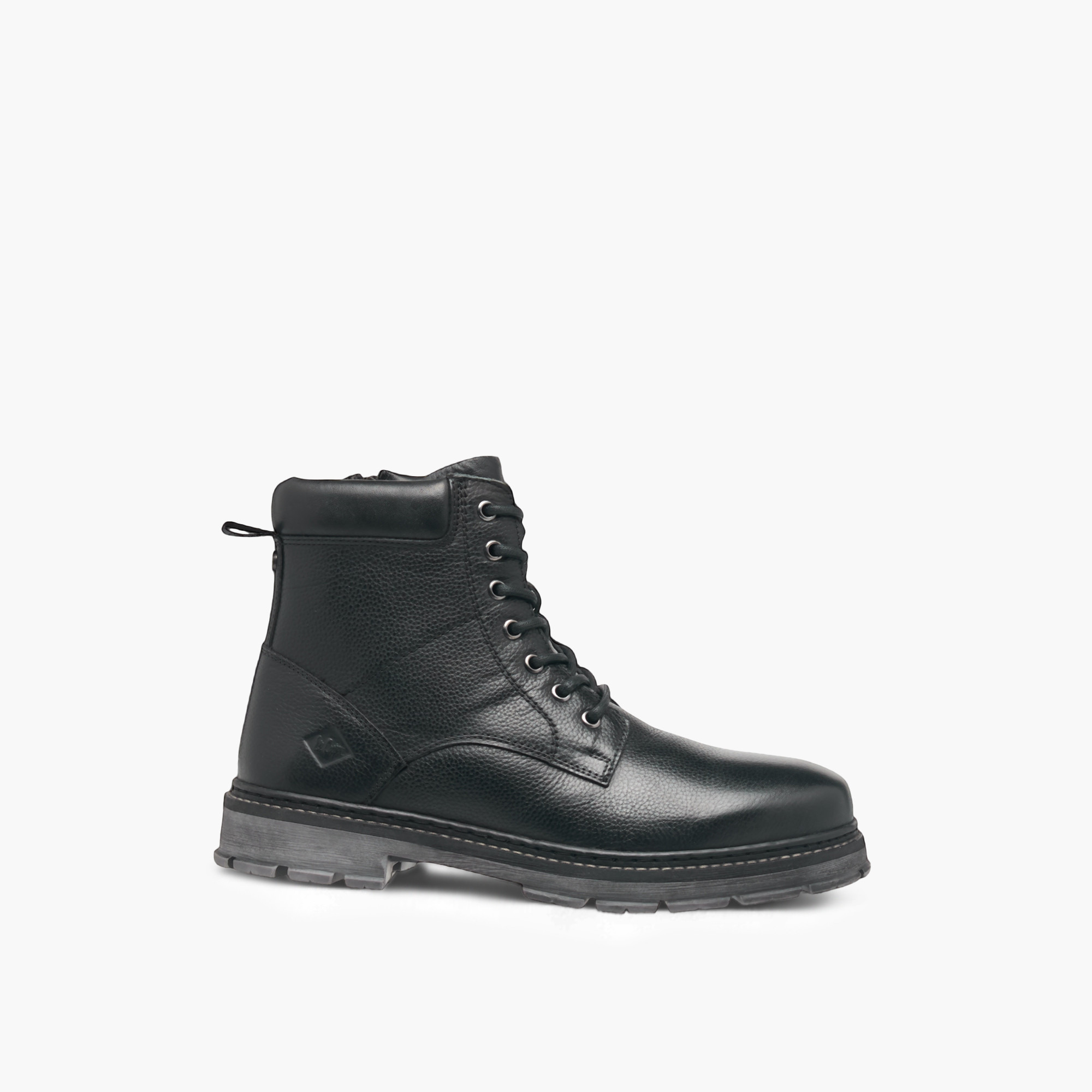 Lee Cooper Men's Textured Chukka Boots with Zip Closure-men-shoes-boots-image-8