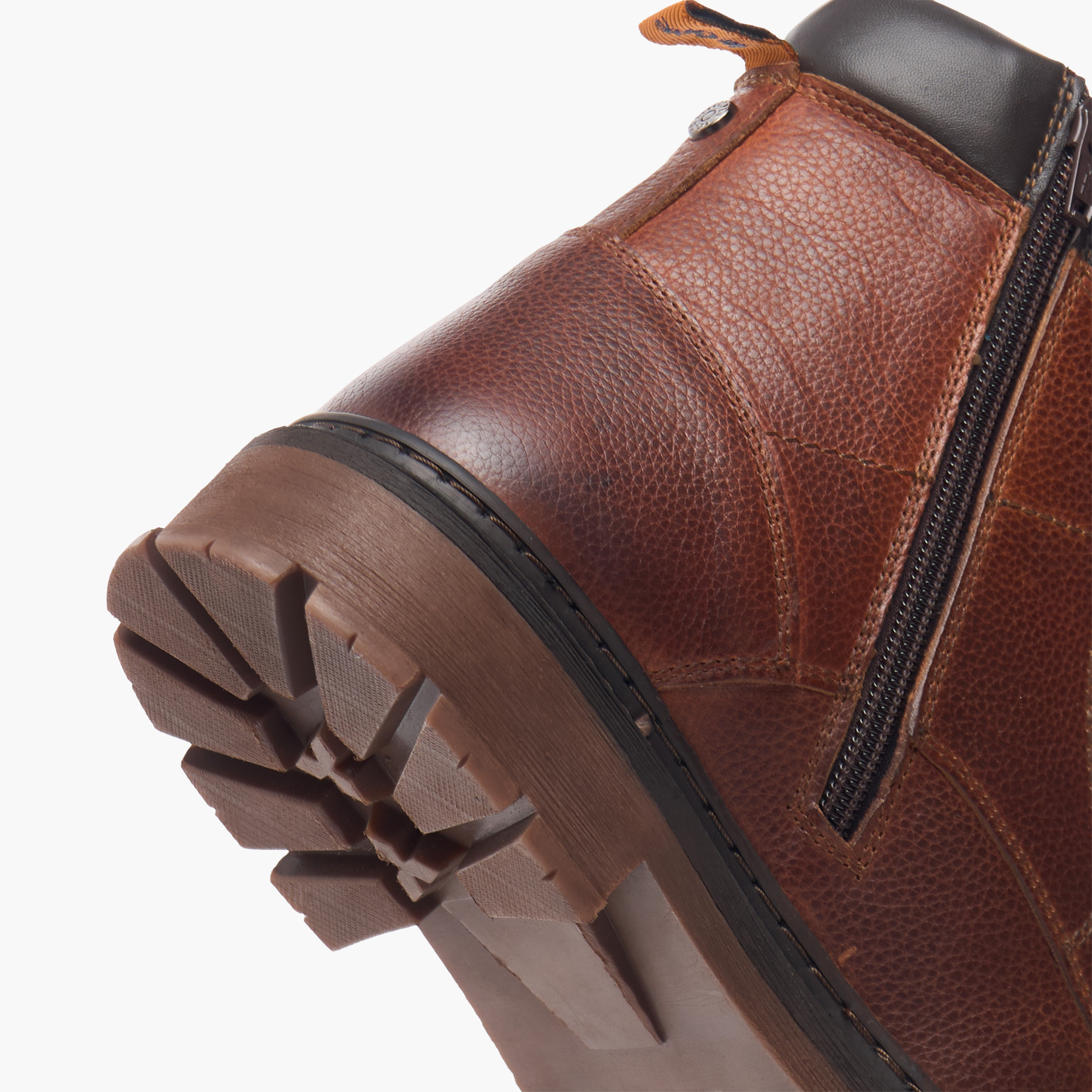 Lee Cooper Men's Textured Chukka Boots with Zip Closure-men-shoes-boots-image-5