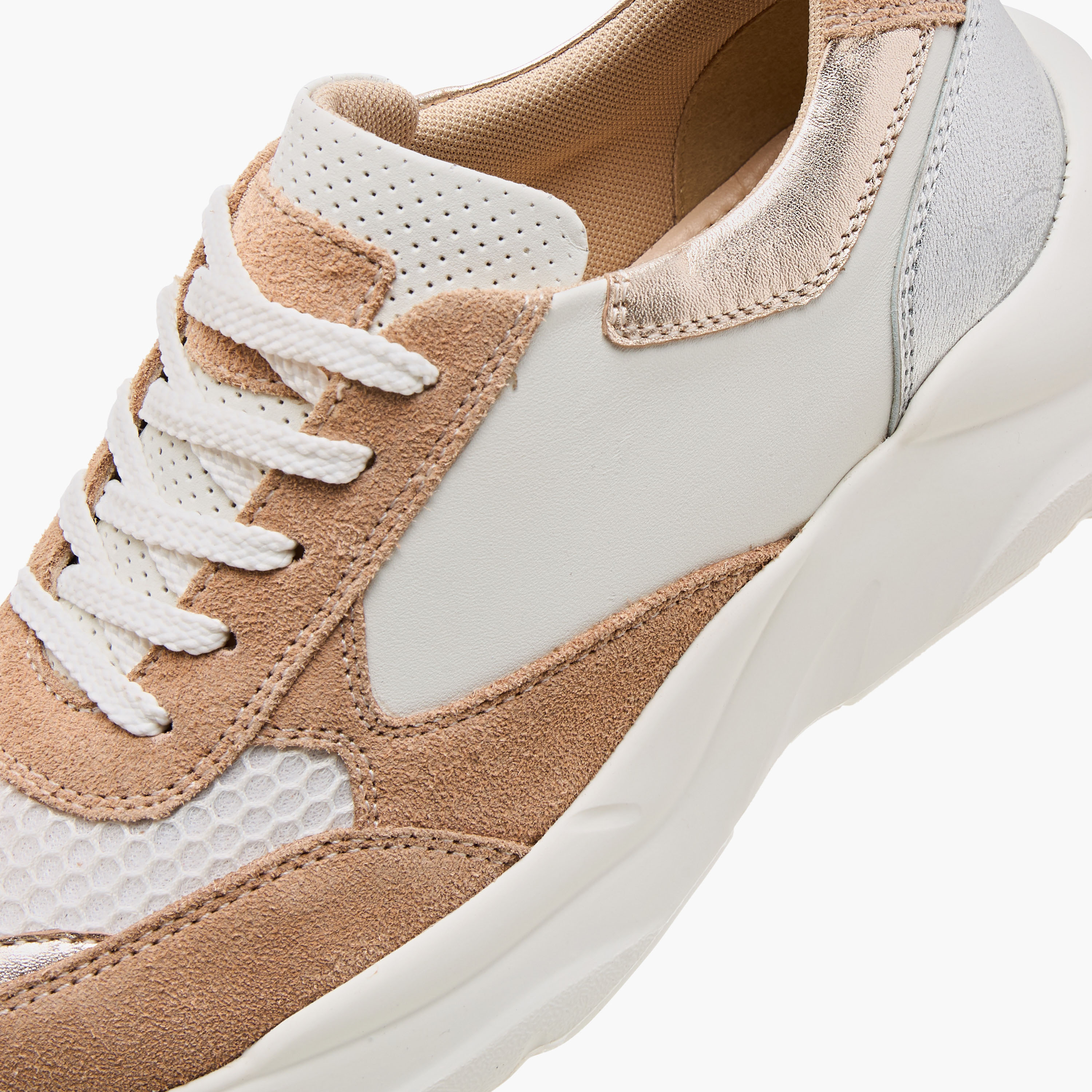 Paprika Colourblock Sneakers with Lace-Up Closure-women-shoes-sneakers-image-4