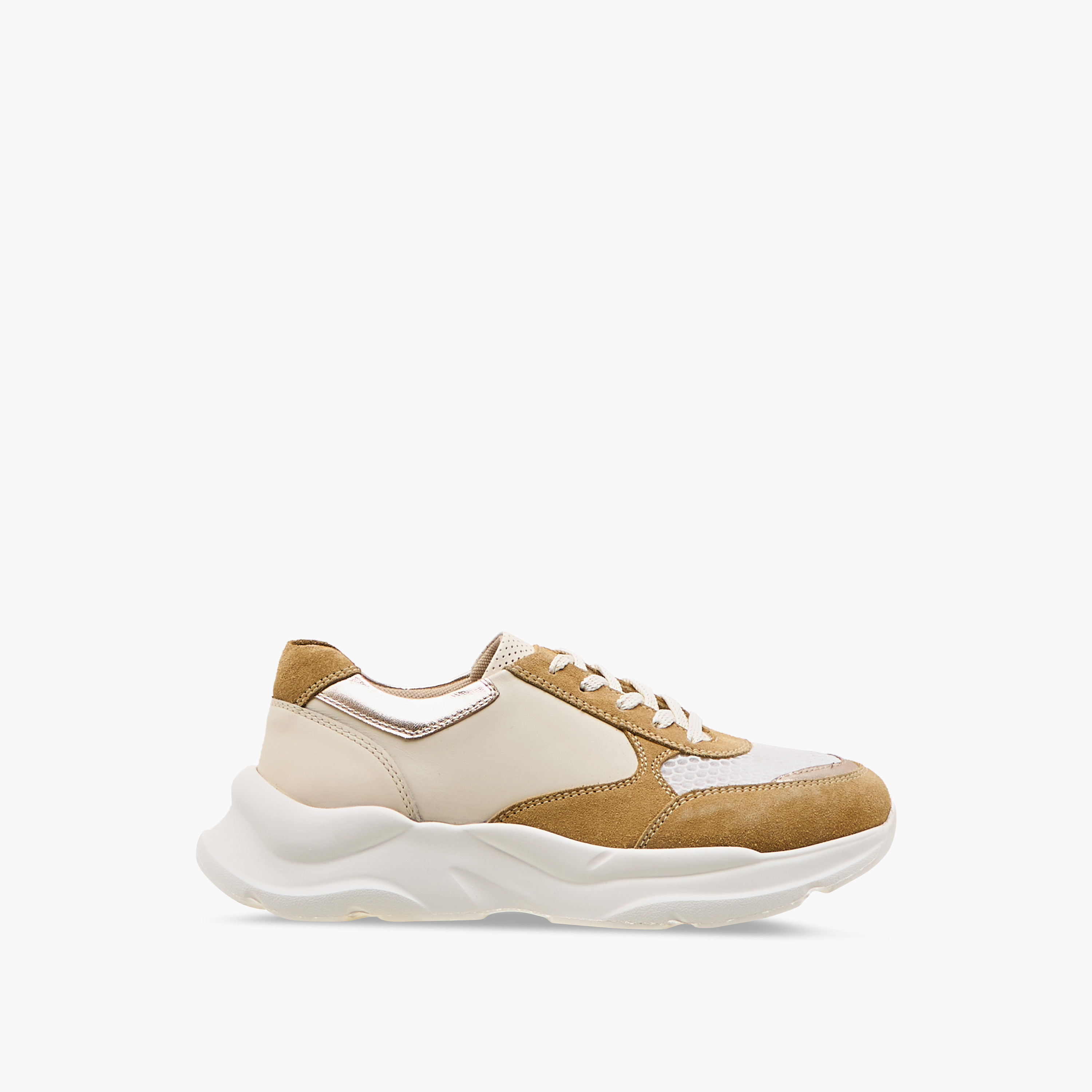 Paprika Colourblock Sneakers with Lace-Up Closure-women-shoes-sneakers-image-3