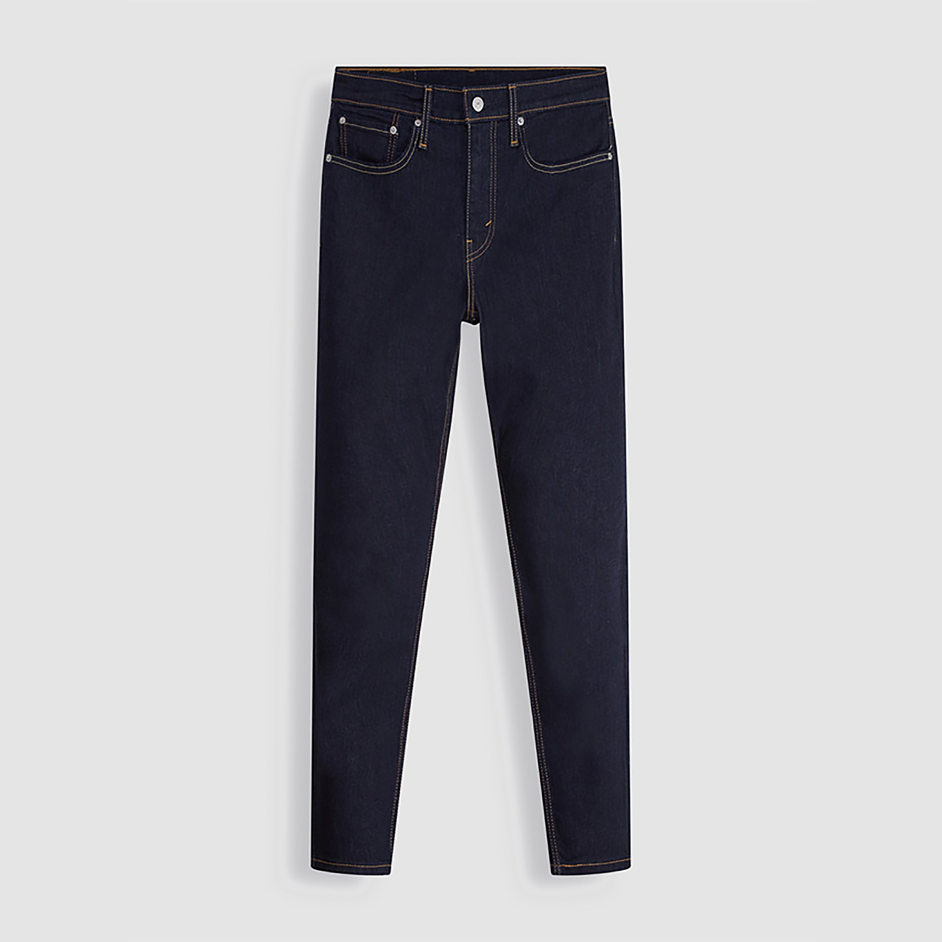 بنطلون جينز رجالي 512 بقصة ضيقة مدببة أسود اللون بخمسة جيوب، مقاس 34 من ليفايس-men-clothing-bottoms-jeans-image-4