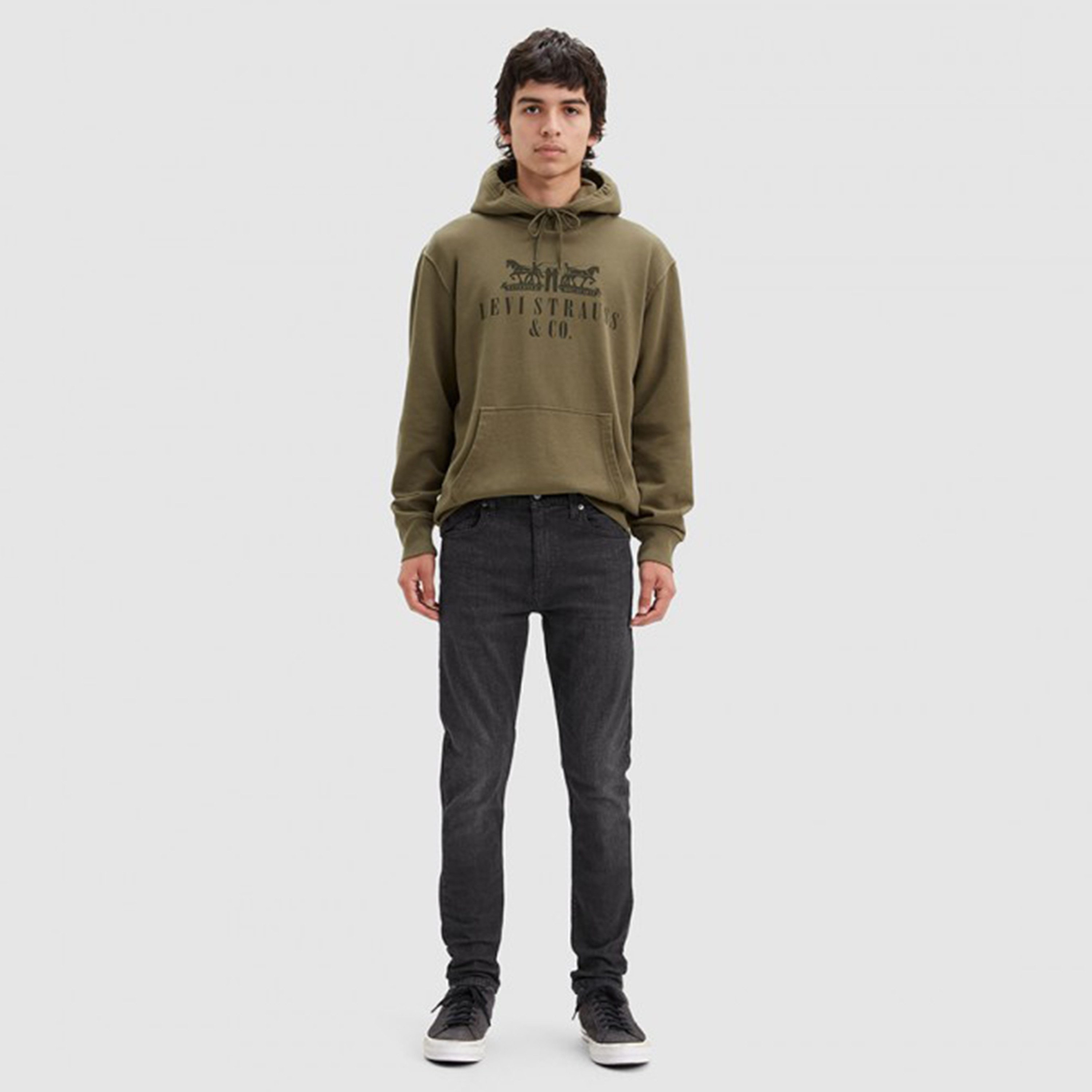 Levi's 512 Black Slim Taper Fit Mid Rise Pocket Detail Jeans-men-clothing-bottoms-jeans-image-4